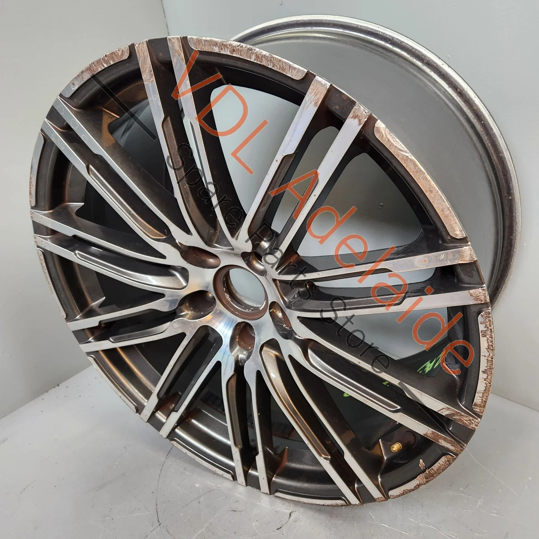 1x Porsche Cayenne 21in 21x10 Alloy Wheel Turbo Design 95836214220 #02 - Image 2