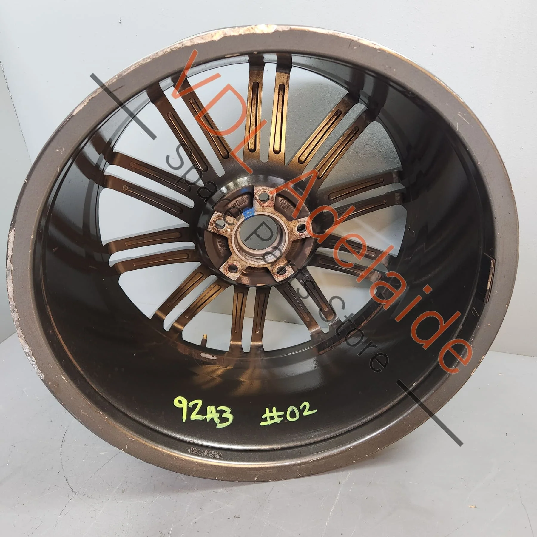 1x Porsche Cayenne 21in 21x10 Alloy Wheel Turbo Design 95836214220 #02 - Image 3