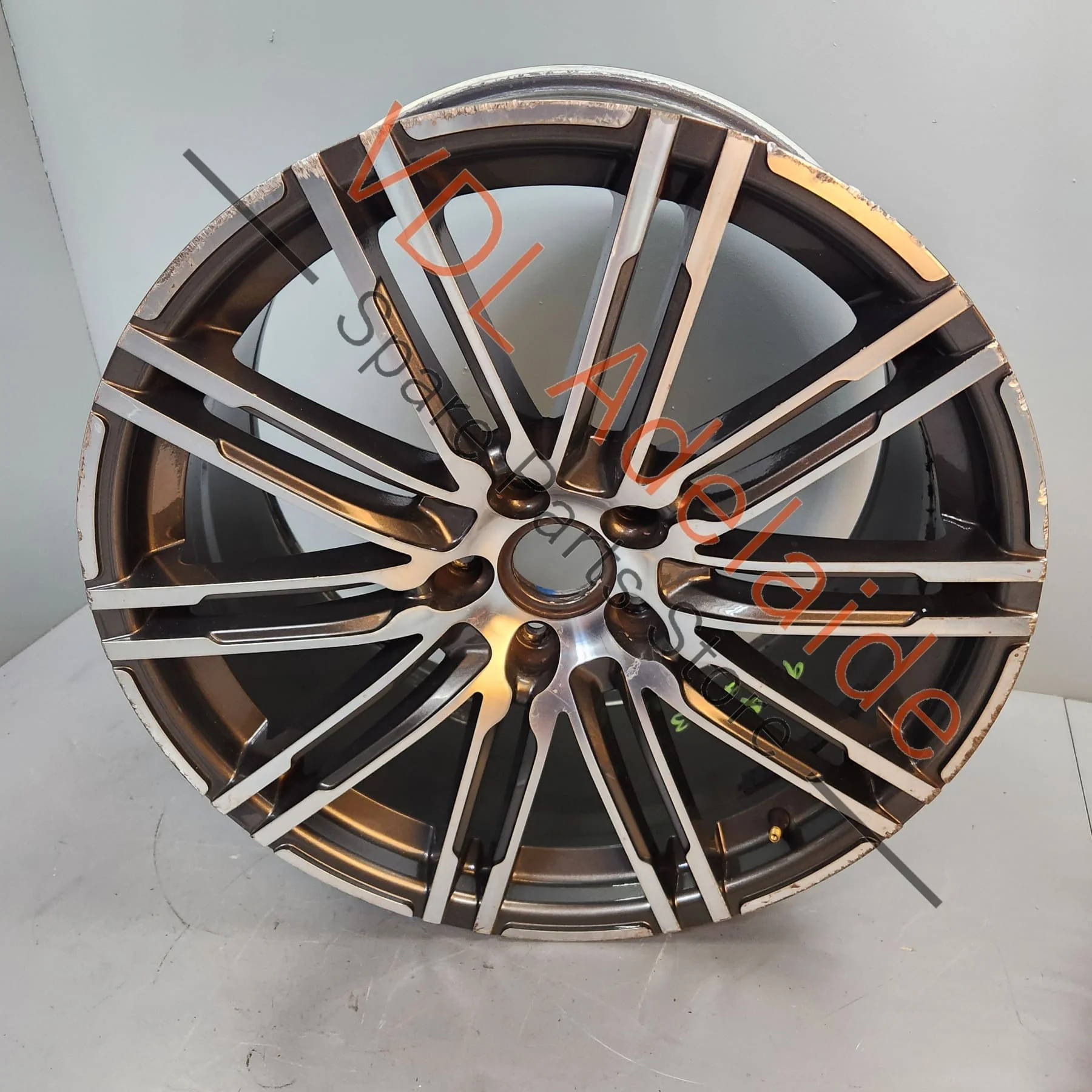 1x Porsche Cayenne 21in 21x10 Alloy Wheel Turbo Design 95836214220 #03