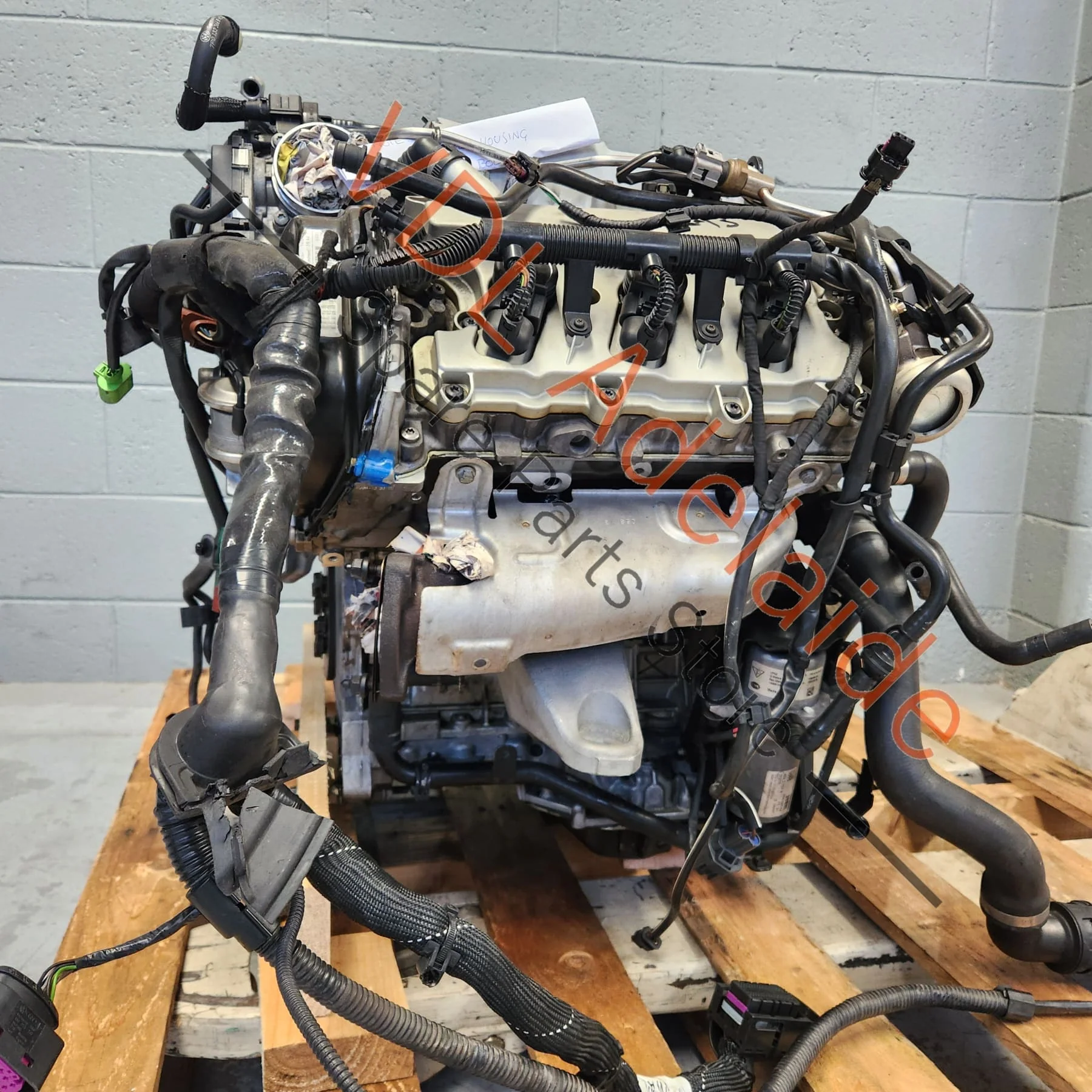 Porsche Cayenne 958 3.0L V6 245kw 06EC Petrol Engine Supercharged Complete incl Wiring etc - Image 4
