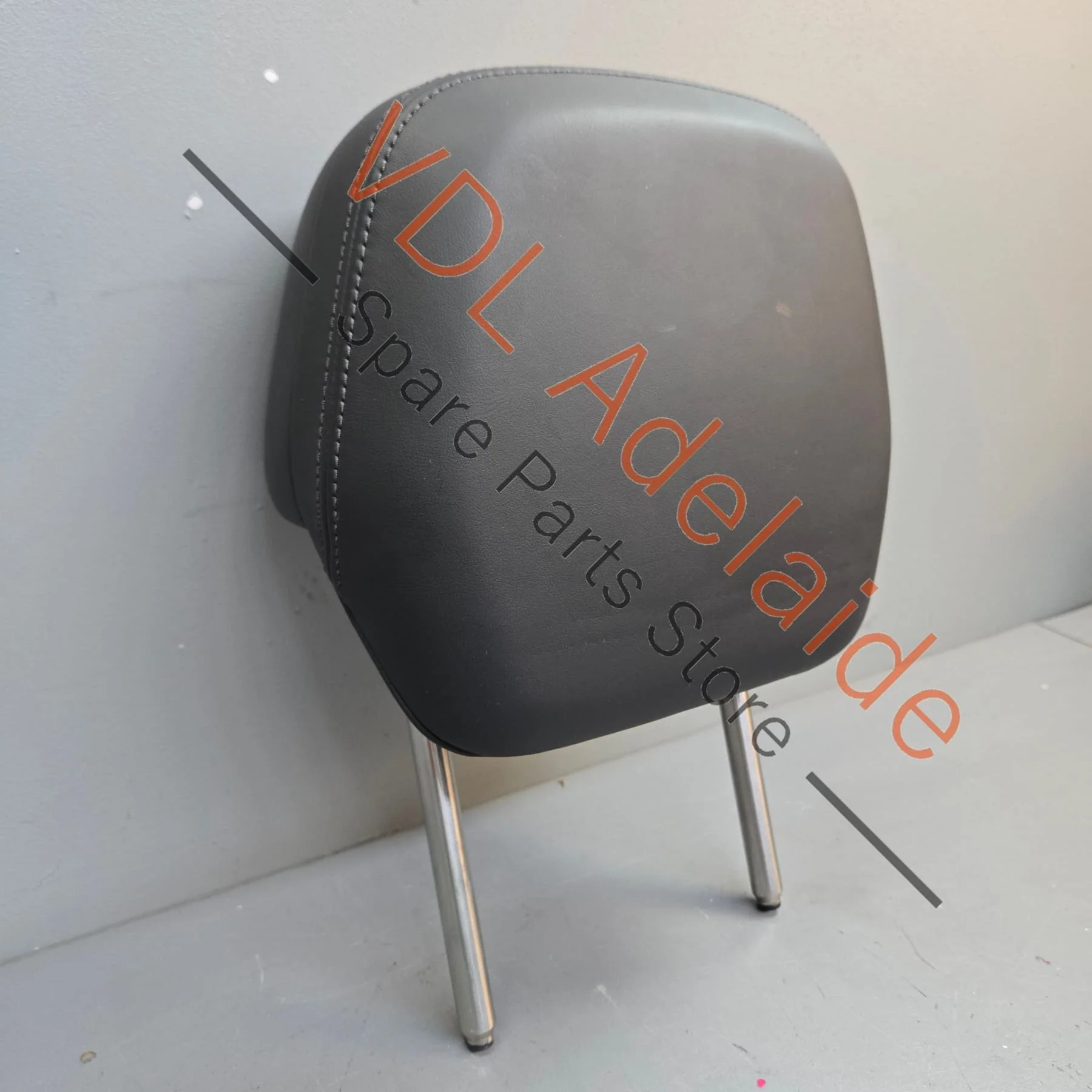 Porsche Cayenne 958 Head Rest Headrest Black Leather Rear Seat Left 95852281300 8YR - Image 3