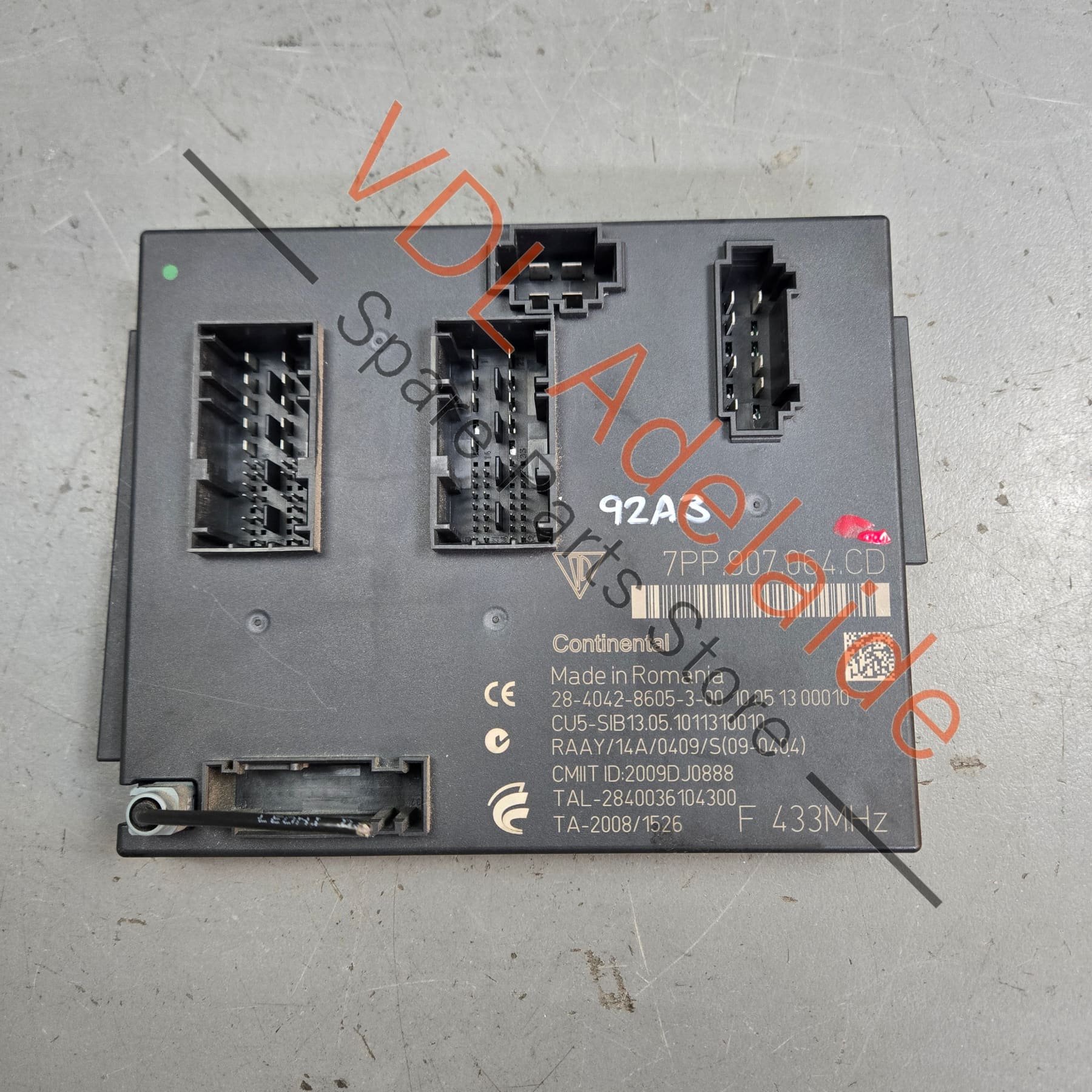 Porsche Cayenne 958 Front BCM Body Control Module 7PP907064CD