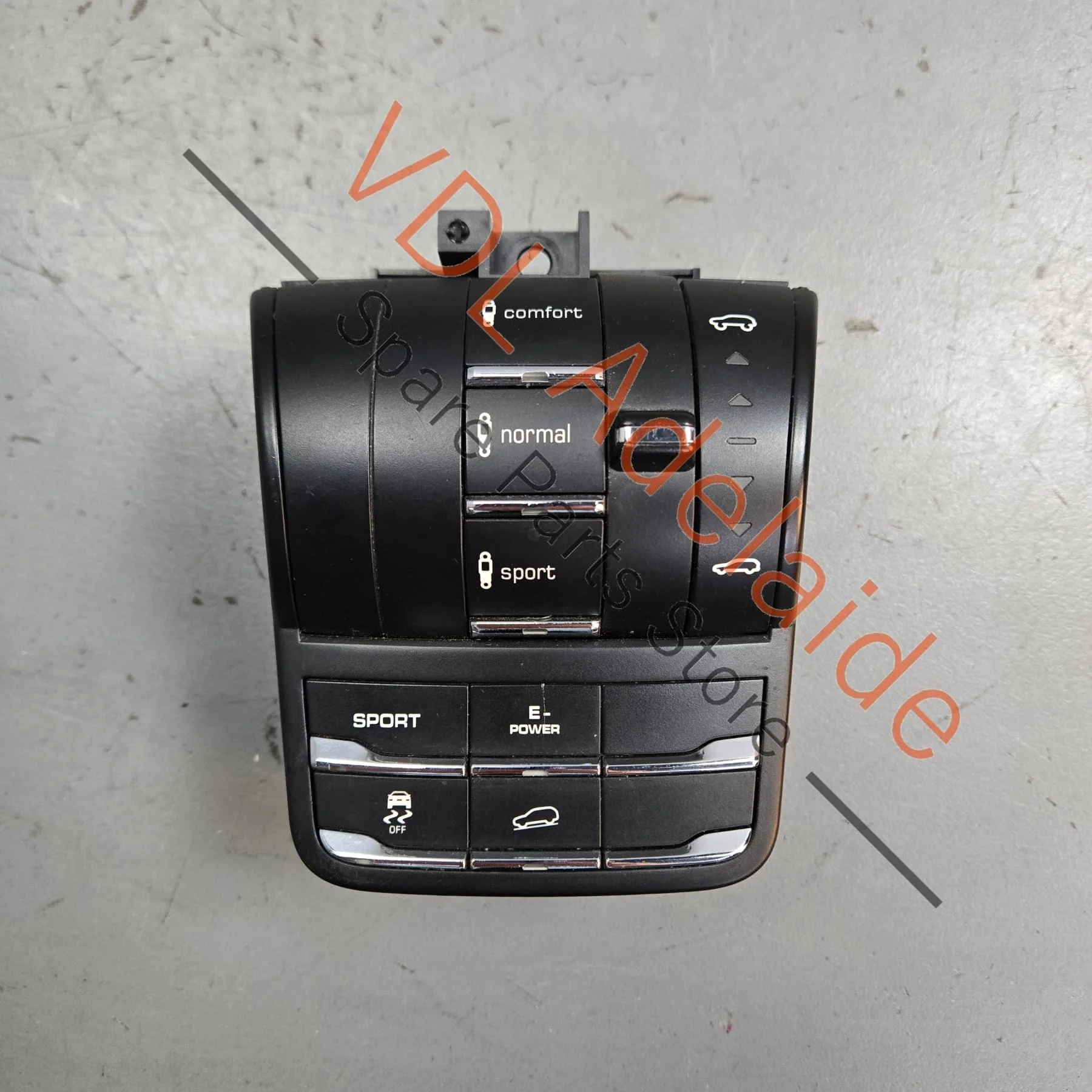 Porsche Cayenne Hybrid 958 Switch Air Suspension Ride Height Control and Drive Mode Descent Control