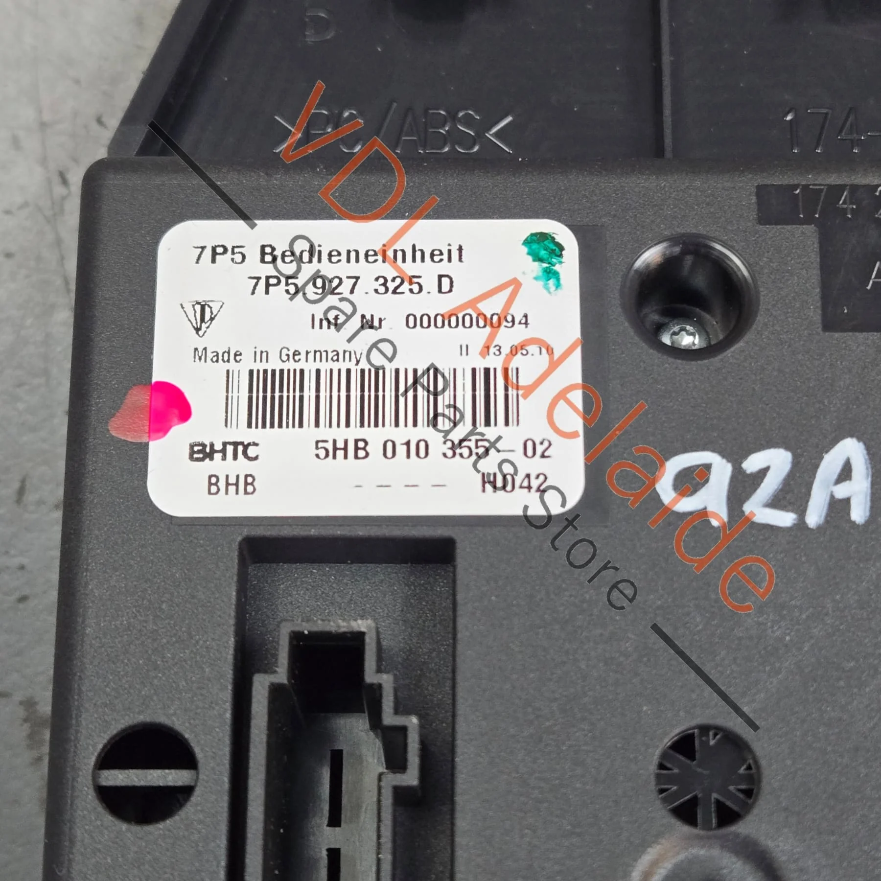 Porsche Cayenne 958 Centre Console Control Panel Switch 95861330301 7P5927325D - Image 4