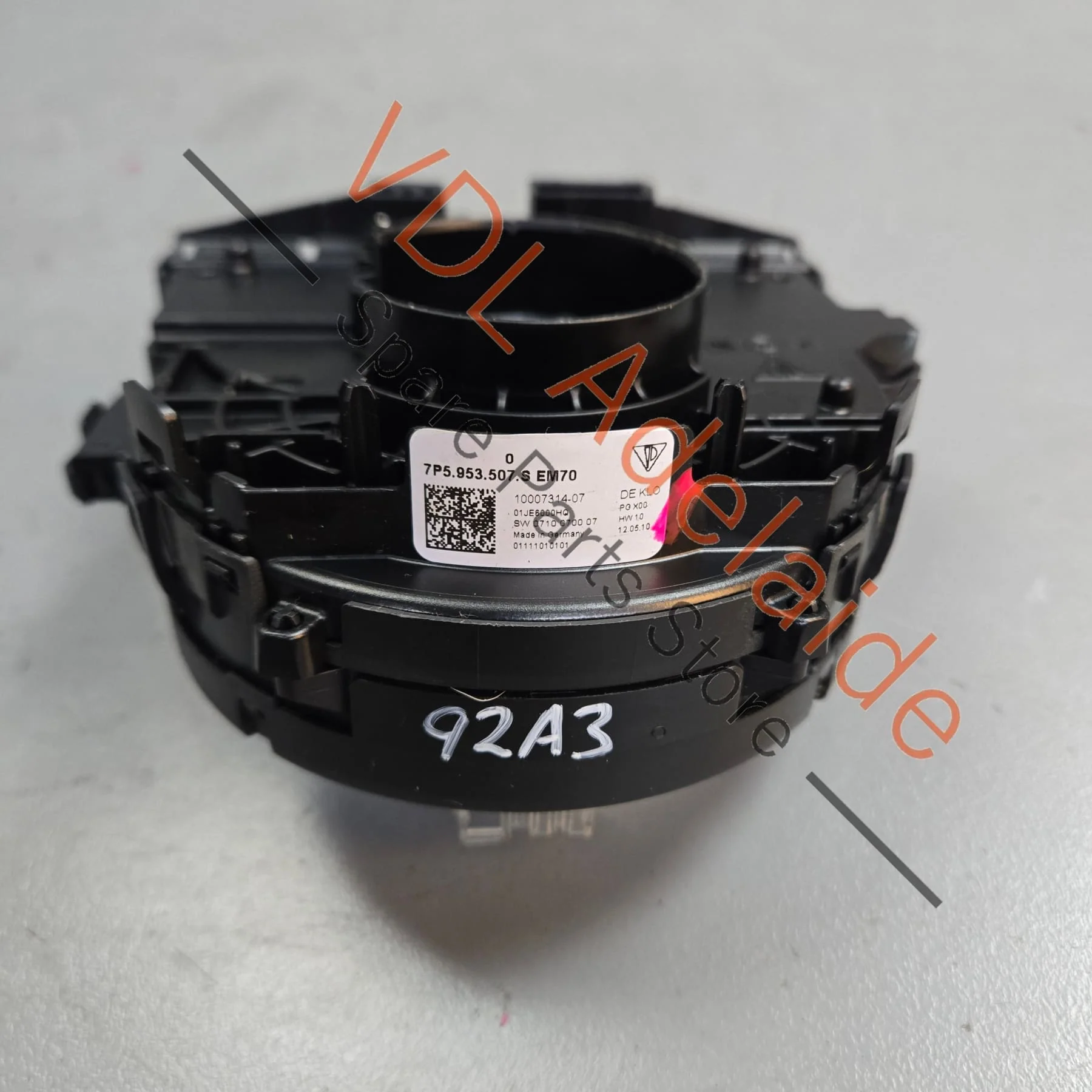 Porsche Cayenne 958 92A Clock Spring Steering Column Squib Ring Clockspring 95865256800 95865256804 7P5953507S - Image 3