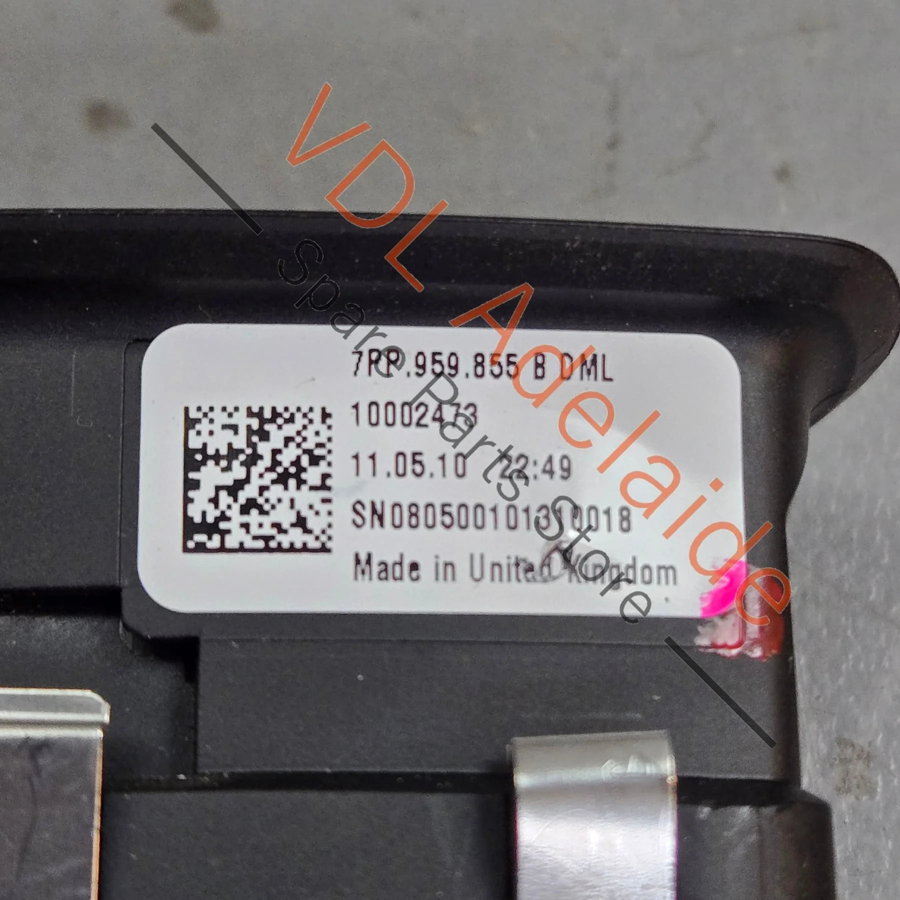 Porsche Cayenne 958 Passenger Power Window Switch 7PP959855B 7PP959832F - Image 4