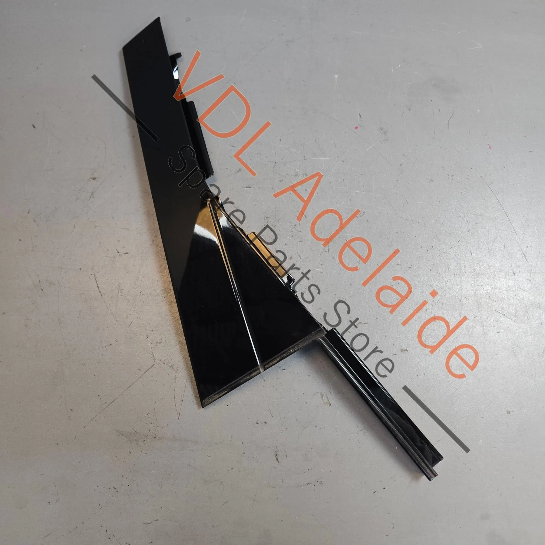 Porsche Cayenne Rear Right Door C Pillar Exterior Moulding Trim 95855959000 GW1 7P5853590B Gloss Black