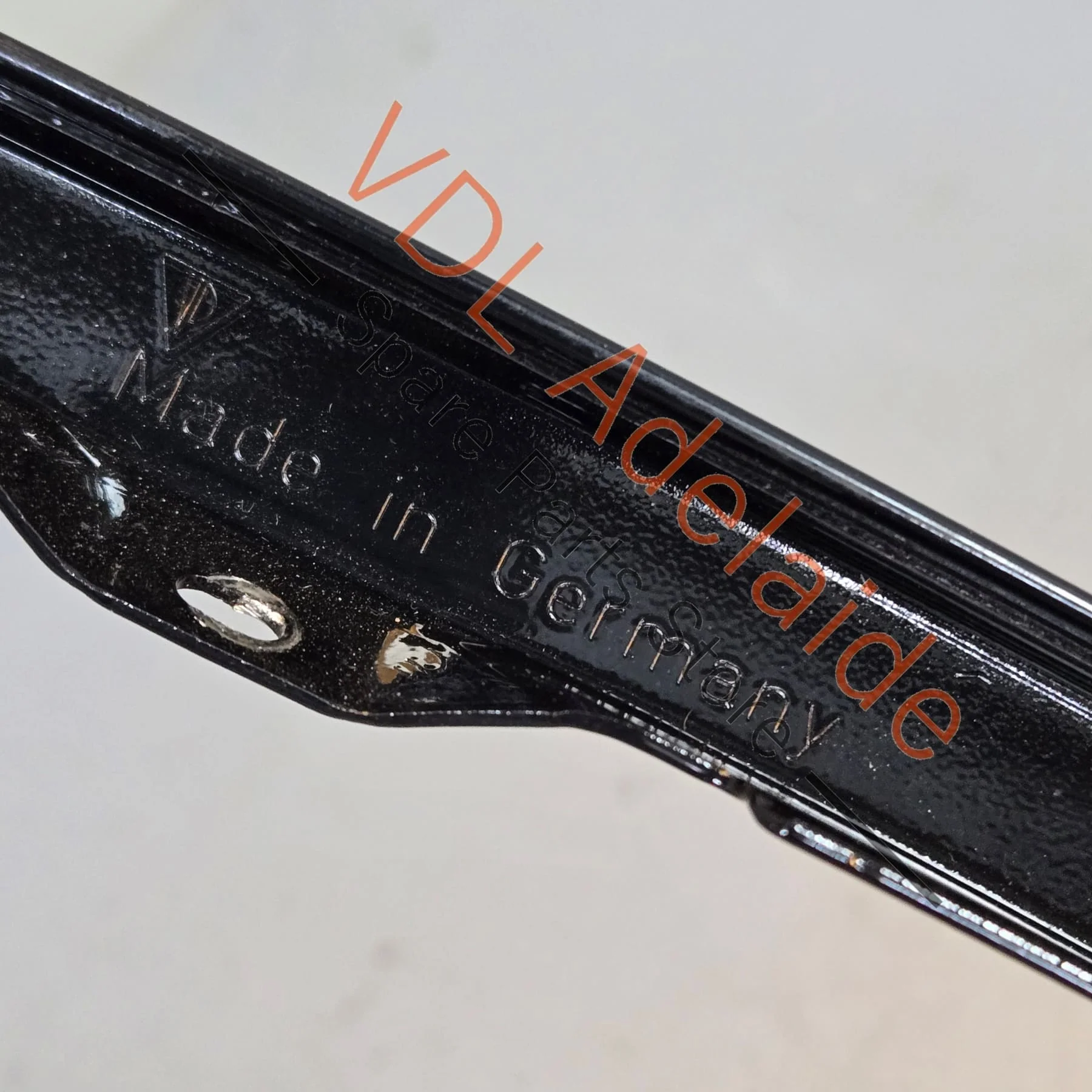 Porsche Cayenne Rear Left Door C Pillar Exterior Moulding Trim 95855958901 GW1 7P5853589B Gloss Black - Image 8