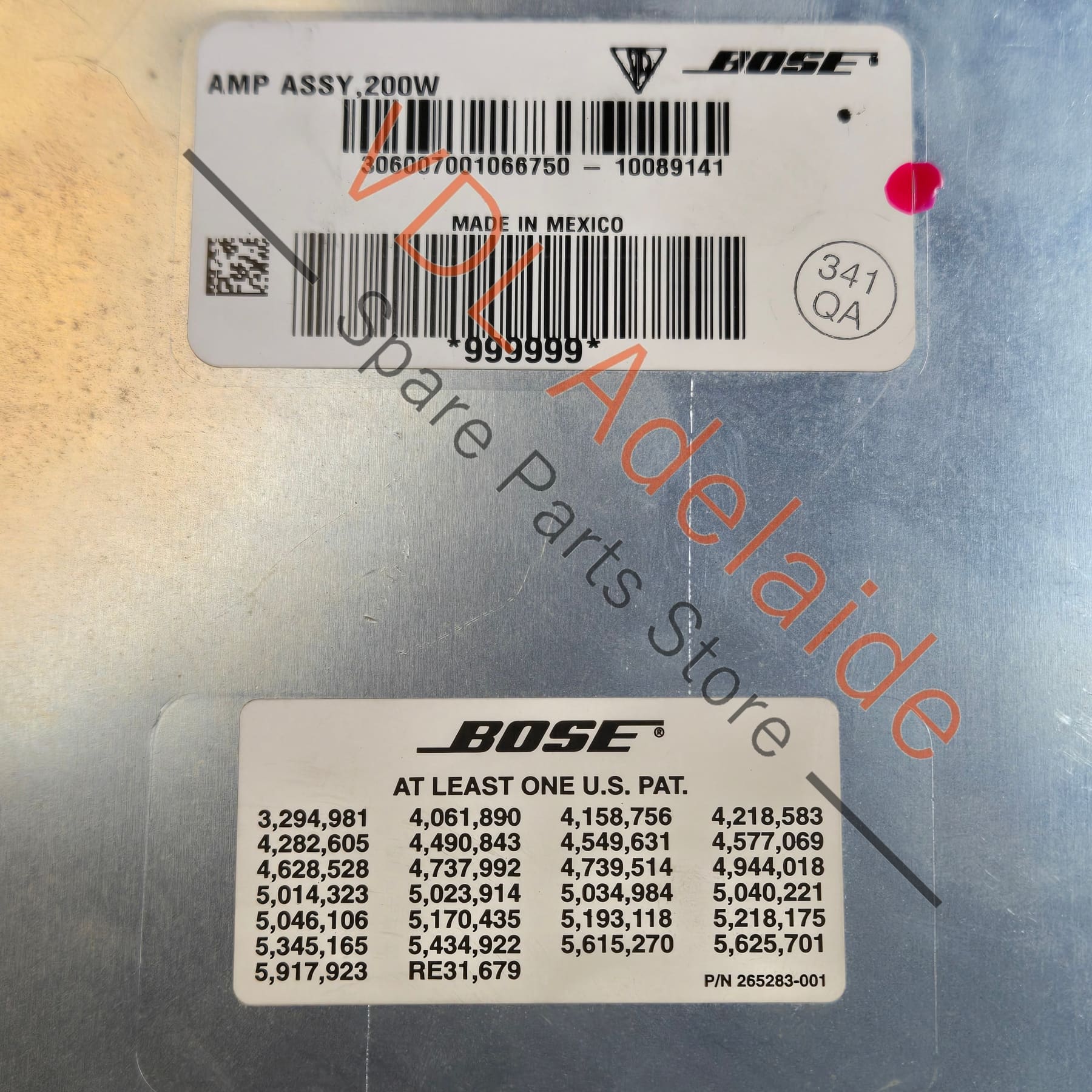 Porsche Cayenne 958 Bose Amplifier for Sub Woofer 7P5035481D - Image 3