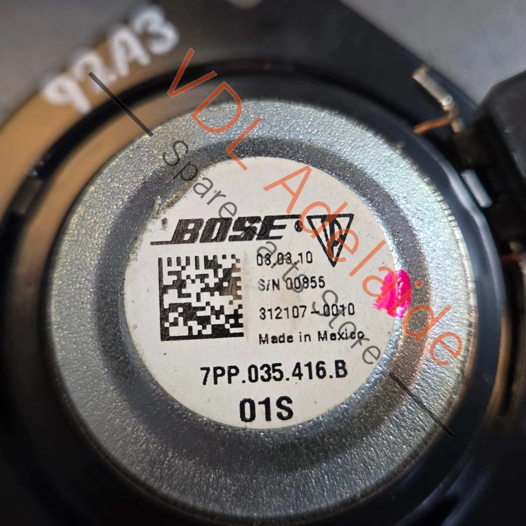 Porsche Cayenne 958 Bose Speaker Set High & Mid 7PP035454E 7PP035415F - Image 7