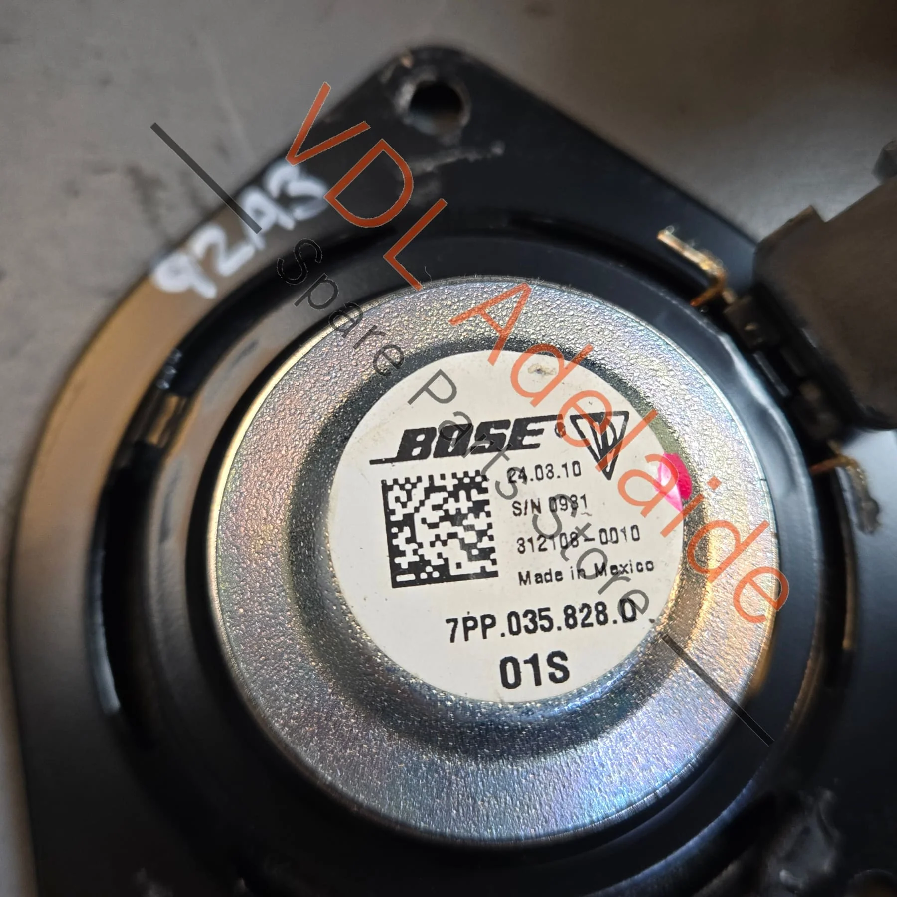 Porsche Cayenne 958 Bose Speaker Set High & Mid 7PP035454E 7PP035415F - Image 8