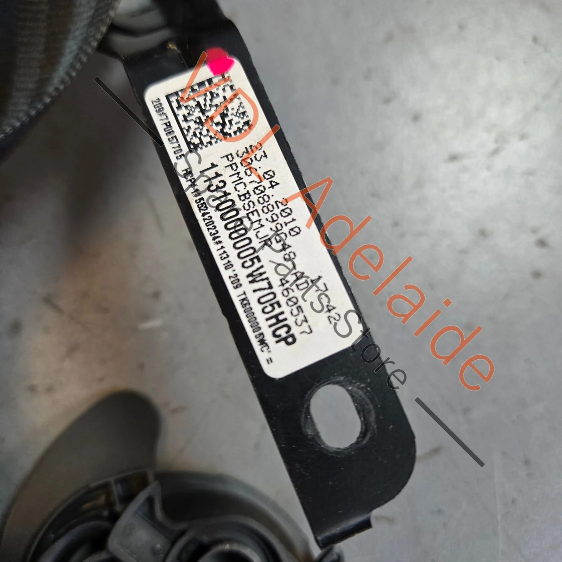 Porsche Cayenne 958 92A Front Left Seatbelt 7P0857705 95880300102 HCP - Image 4