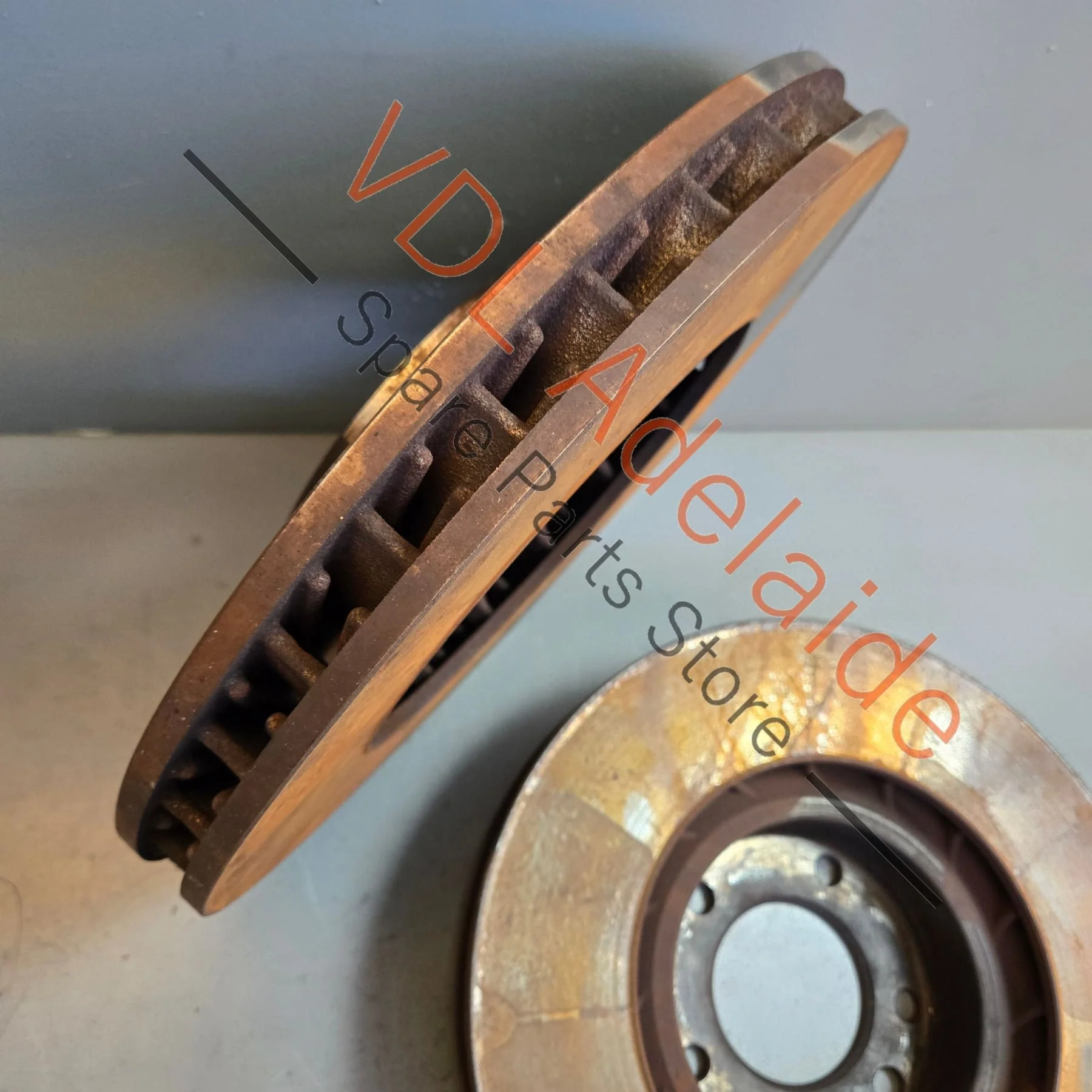 Pair of Porsche Cayenne 958 Front Disc Rotors 360mm x 36mm 18in 95835140301 95835140401 7P6615302 - Image 6