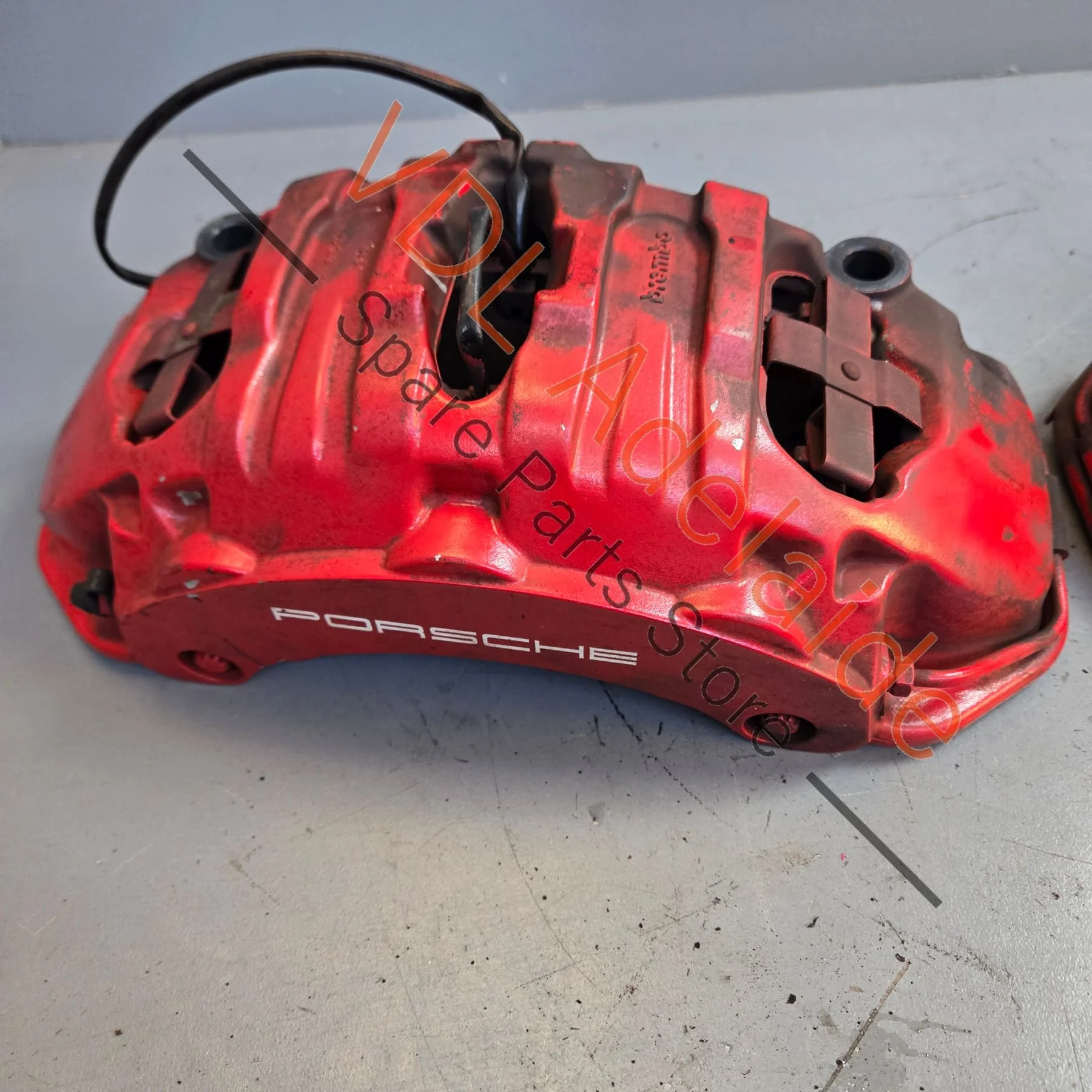 Pair of Porsche Cayenne 955 957 958 Front Brake Calipers Brembo 360mm 6x Piston - Image 12