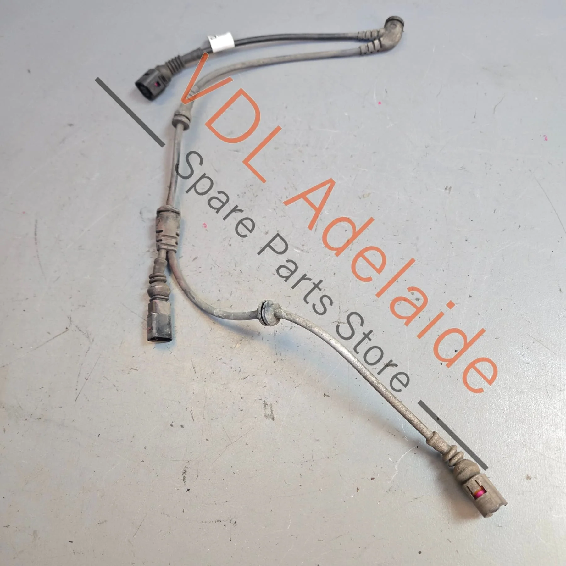 Porsche Cayenne 958 Front Wheel Speed Sensor & Brake Pad Wiring 7P0971279A - Image 2