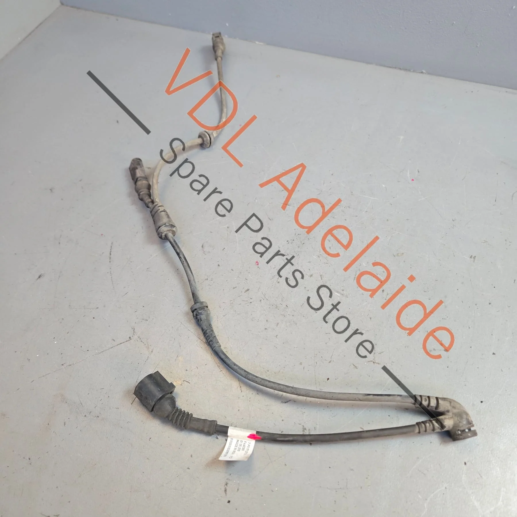 Porsche Cayenne 958 Front Wheel Speed Sensor & Brake Pad Wiring 7P0971279A - Image 3
