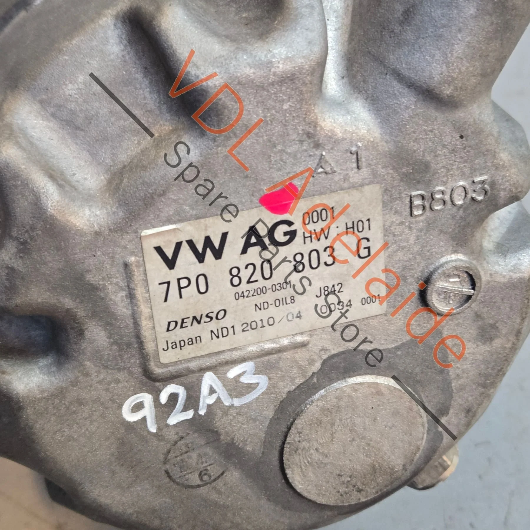 Genuine AC Compressor Porsche Cayenne & Panamera 3.0 HYBRID 95812601102 - Image 5