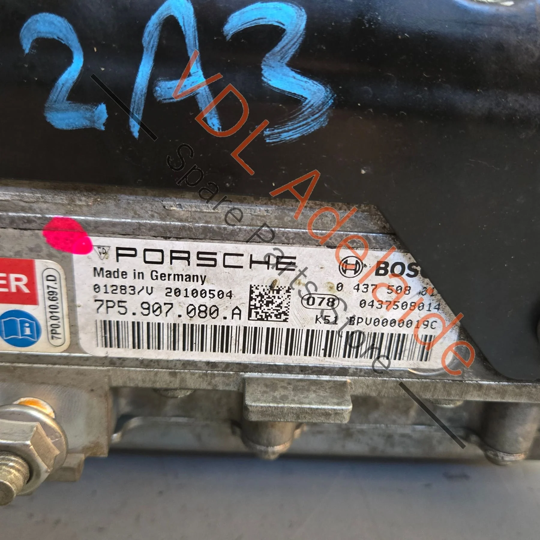 Porsche Cayenne Panamera Hybrid Drive Control Inverter Box 95861806003 7P5907080A - Image 7
