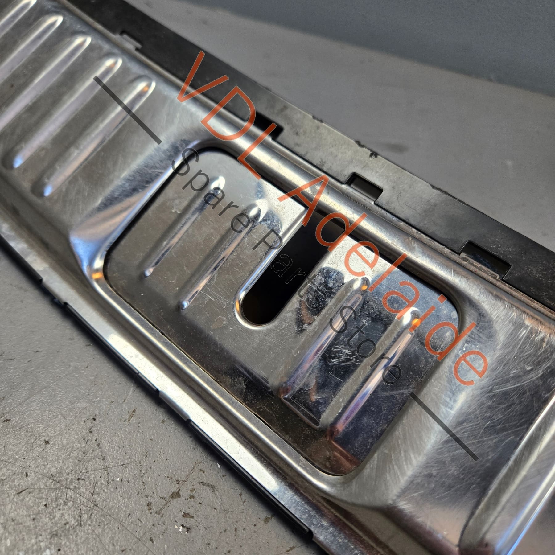 Porsche Cayenne 958 Boot Cargo Load Edge Strip Trim Chrome 7P0863459E - Image 3