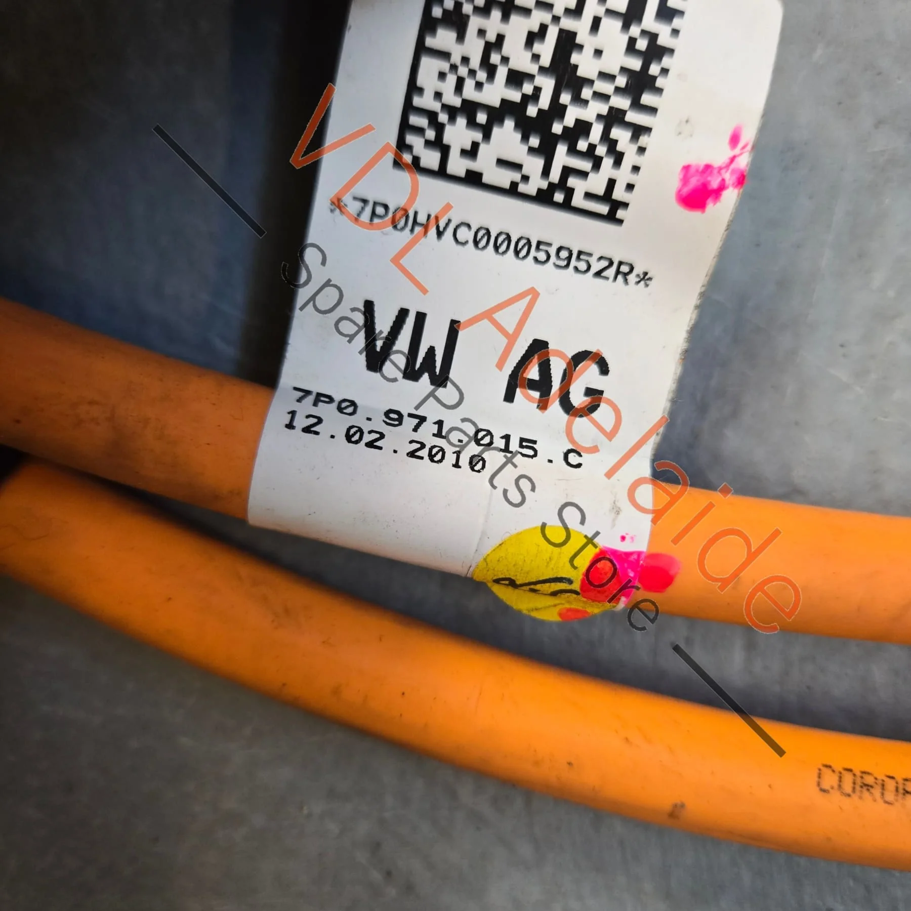 Porsche Cayenne Panamera Hybrid Drive Battery Connection Cables Wire Set 95861201500 - Image 5