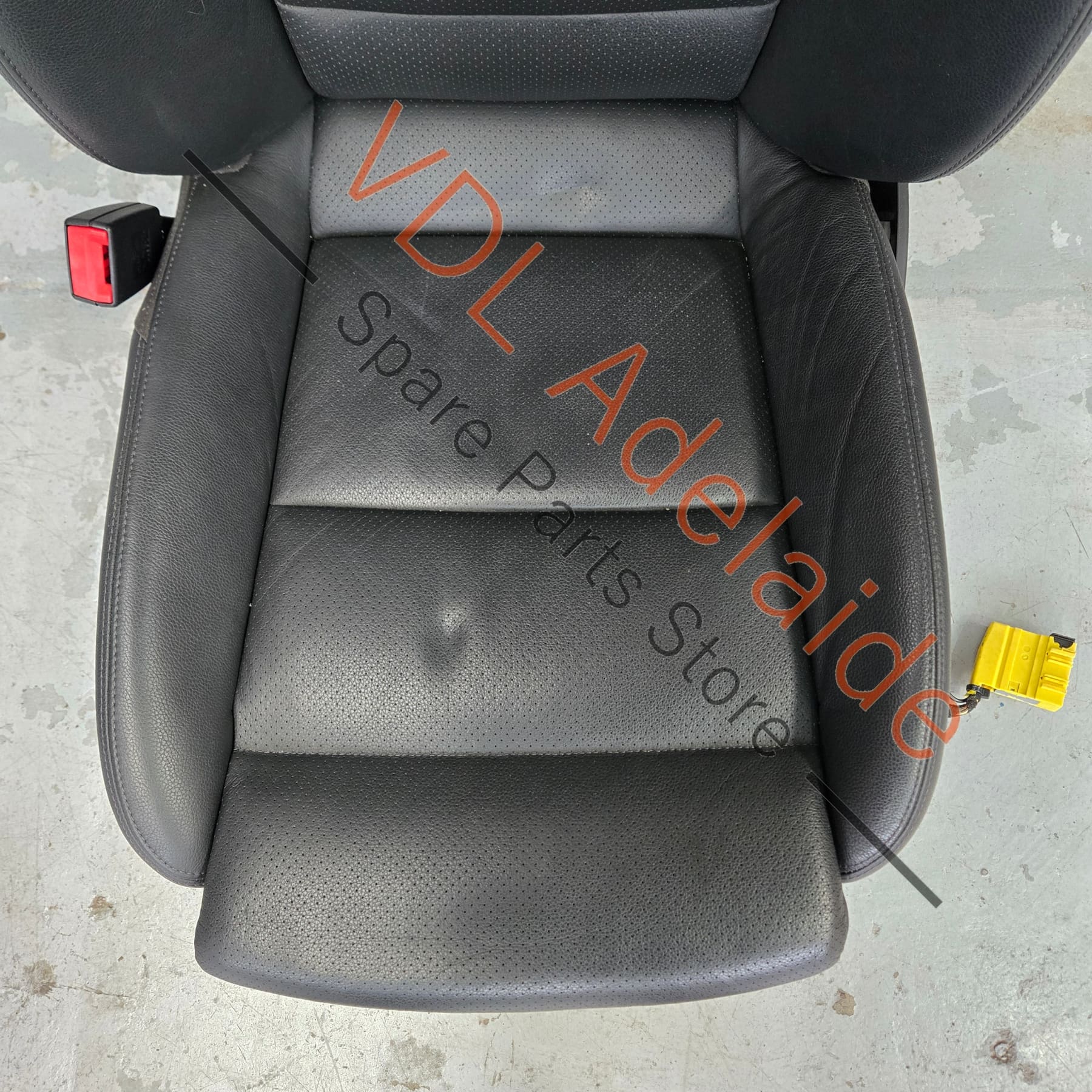 Porsche Panamera 970 Black Leather Front Left Passengers Seat - Image 10