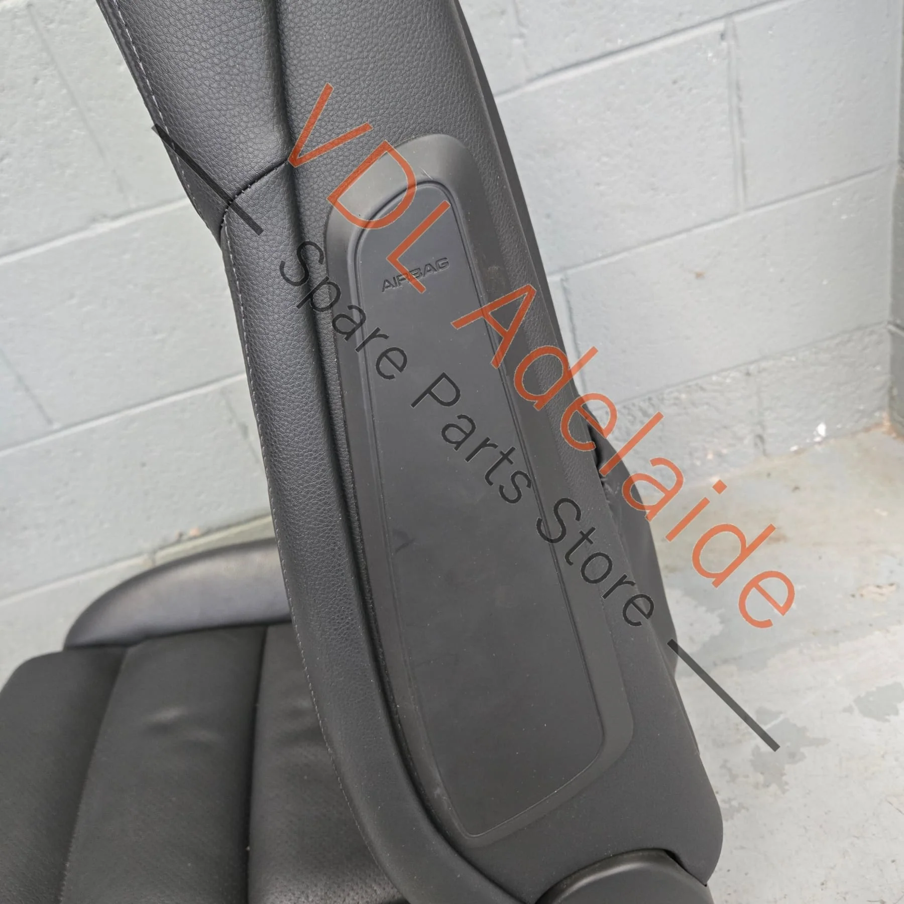 Porsche Panamera 970 Black Leather Front Left Passengers Seat - Image 7