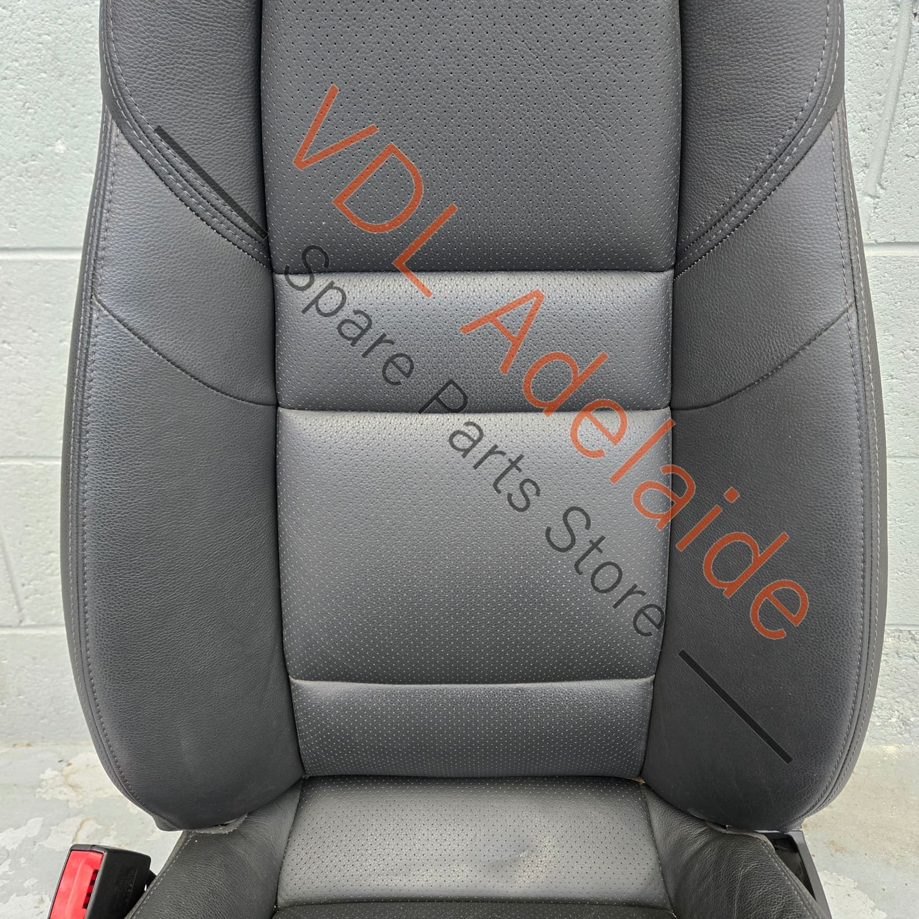 Porsche Panamera 970 Black Leather Front Left Passengers Seat - Image 8