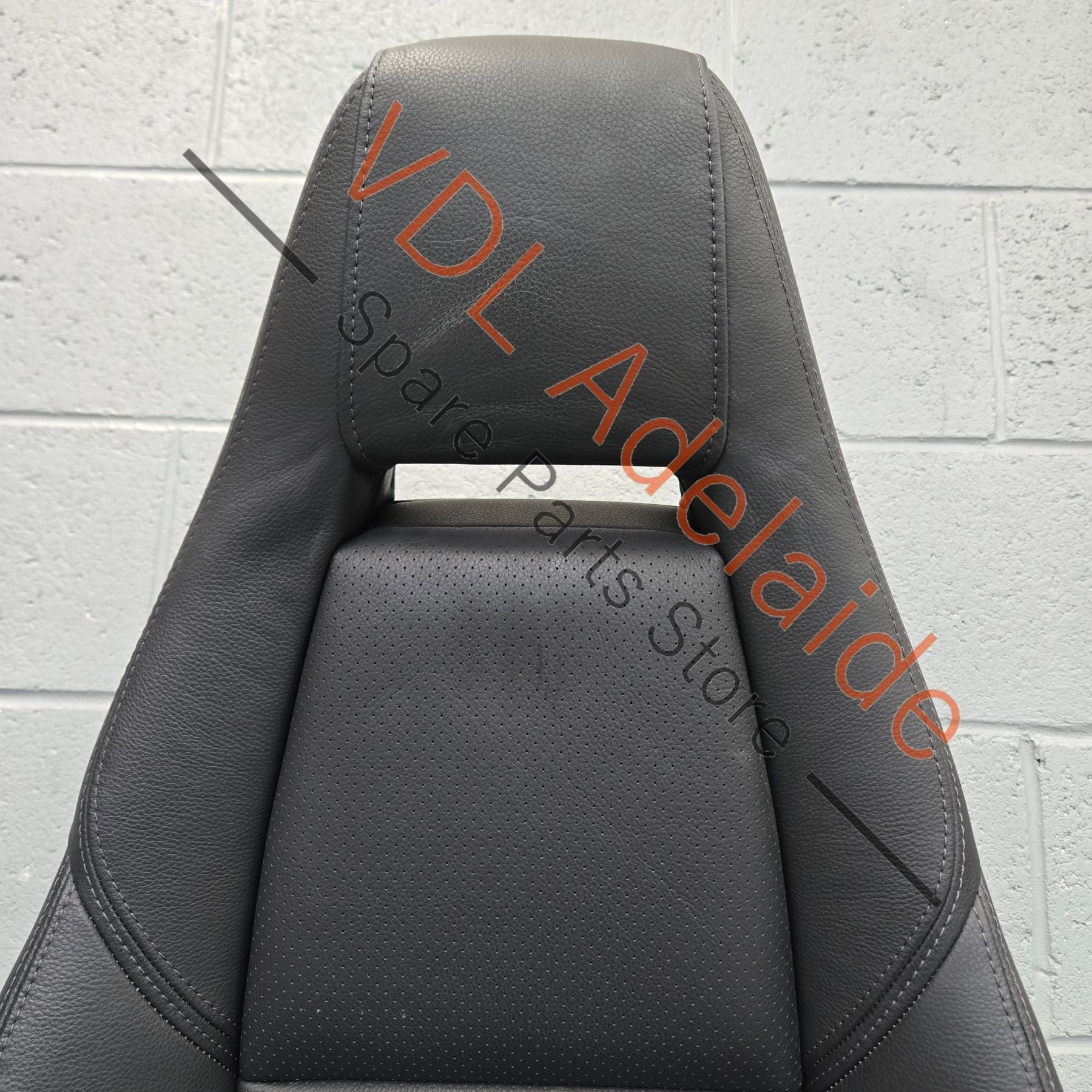 Porsche Panamera 970 Black Leather Front Left Passengers Seat - Image 9