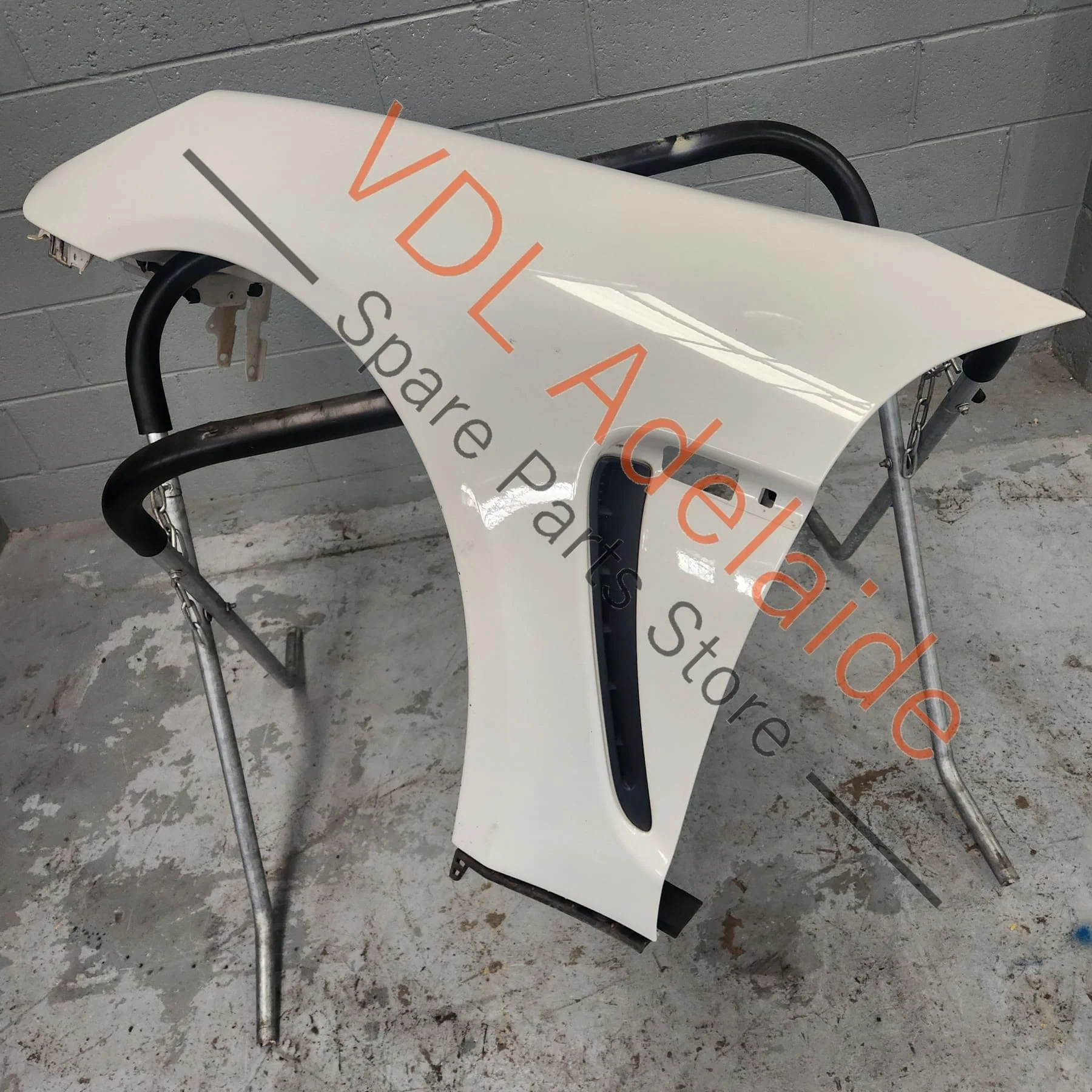 Porsche Panamera 970 Front Left Fender Wing Panel 97050303104GRV 97050303104 Carrara White B9A / B4 - Image 2