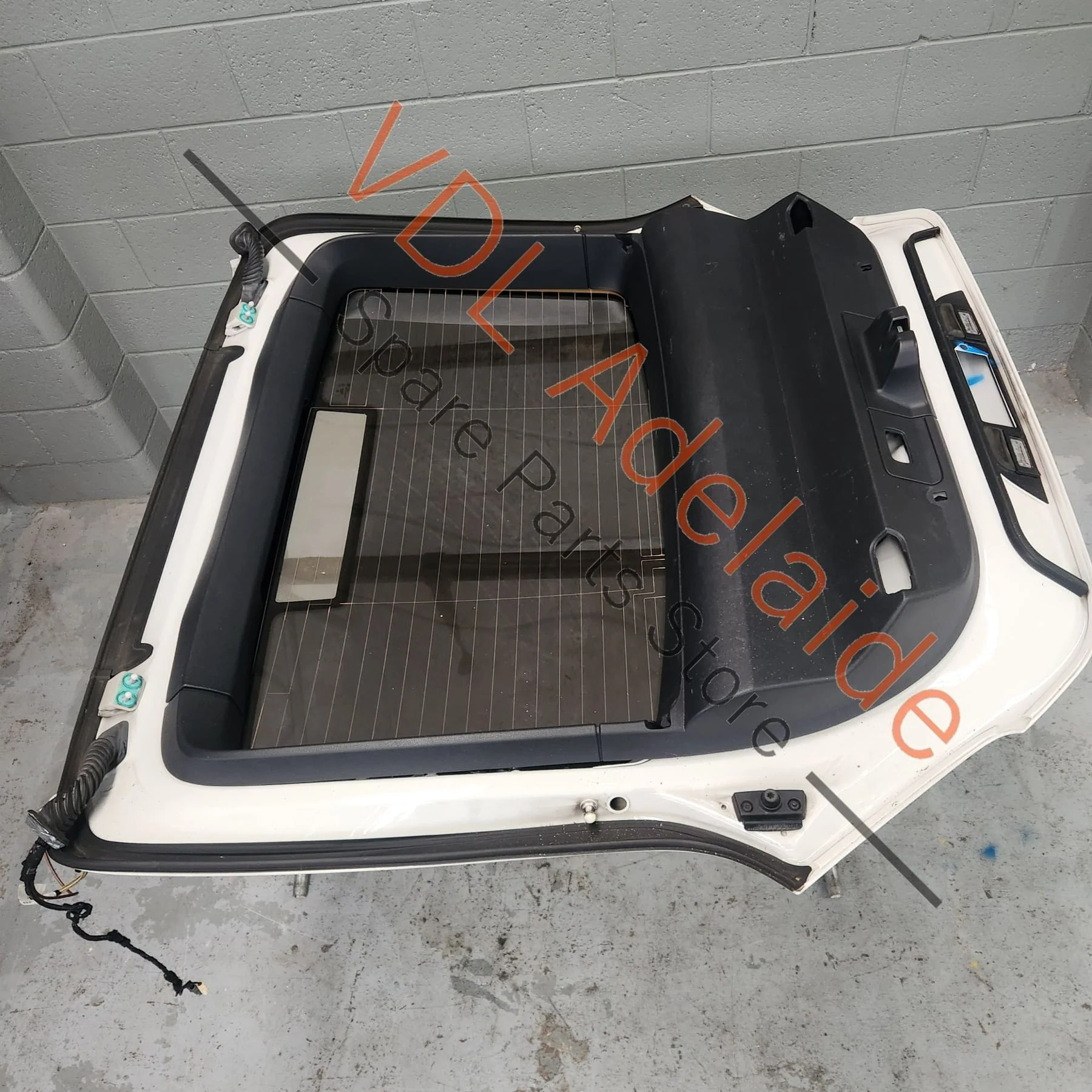 Porsche Panamera 970 Rear Boot Hatch Panel Trunk Lid 97051201114GRV 97051201114 Carrara White B9A / B4 - Image 5