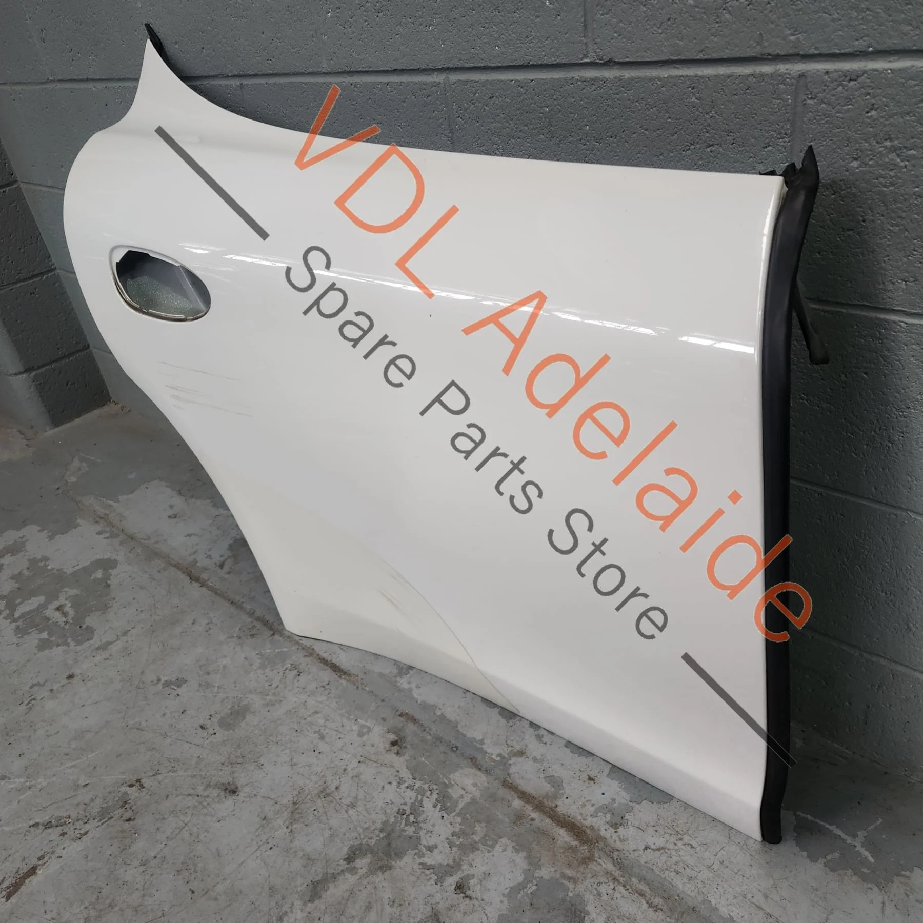 Porsche Panamera 970 Rear Right Door Shell 97053201202 GRV Carrara White B9A / B4 - Image 5
