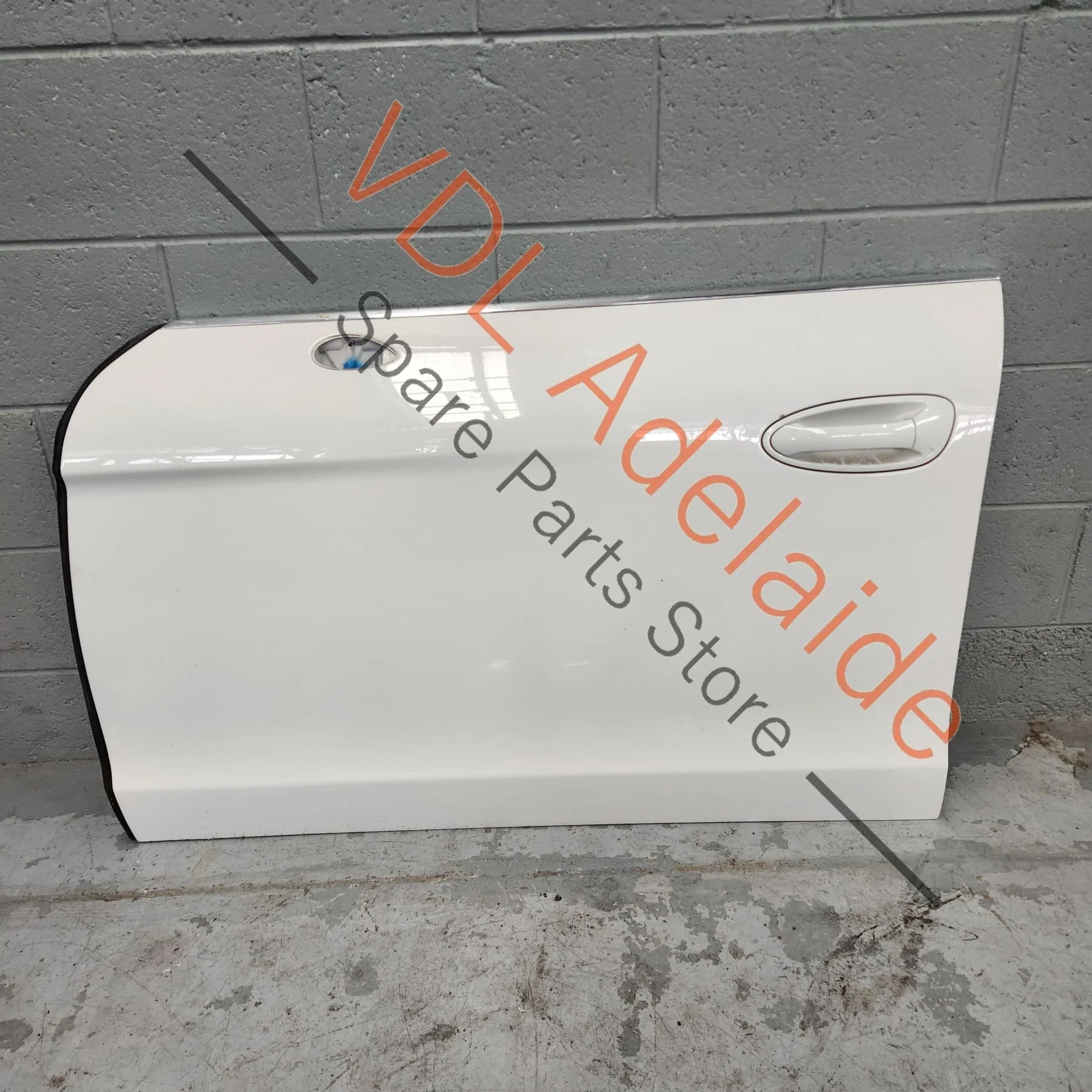 Porsche Panamera 970 Front Left Door Shell 97053101102 GRV Carrara White B9A / B4