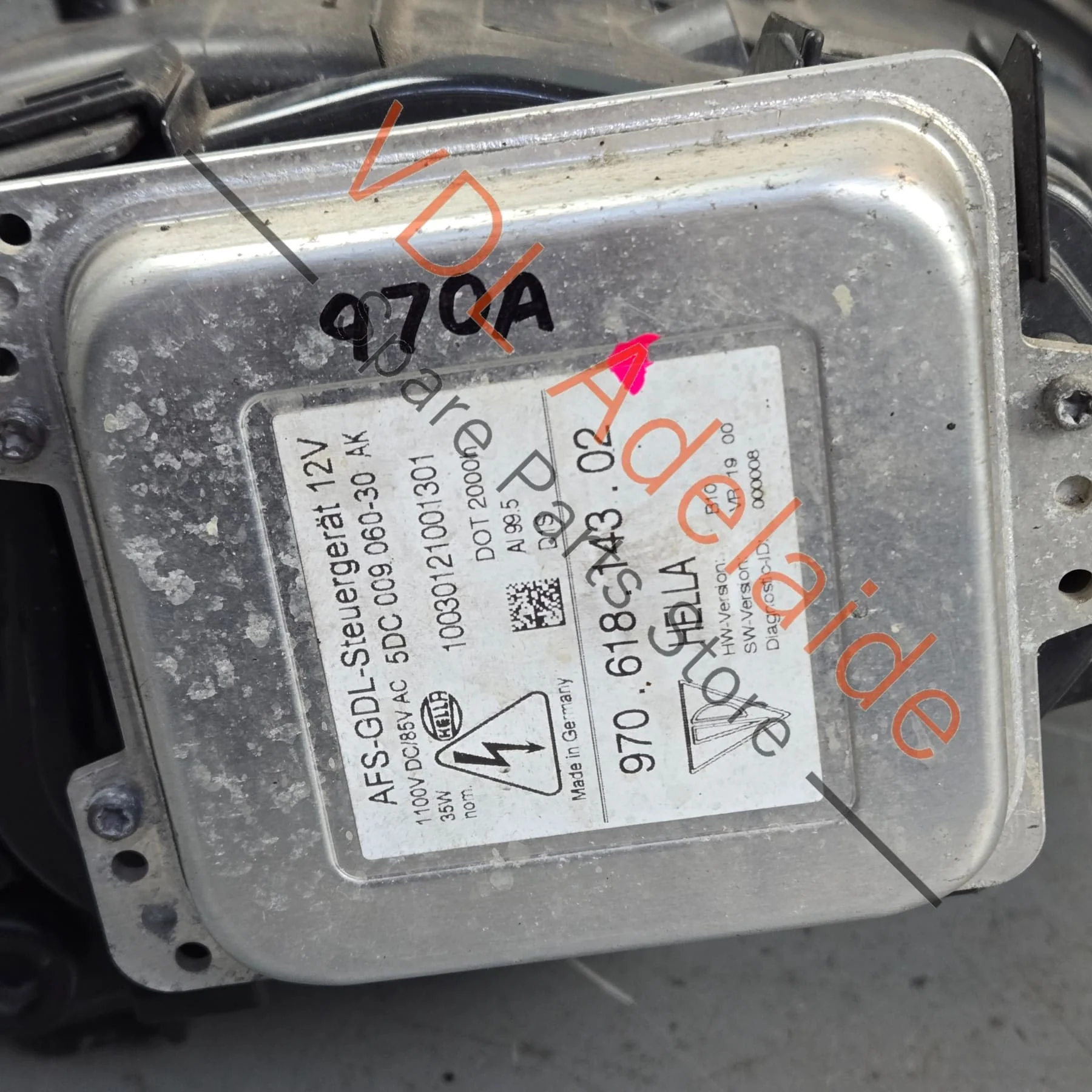 Porsche Panamera 970 Front Left Headlamp Headlight Xenon & Dynamic Cornering 97063116907 - Image 3