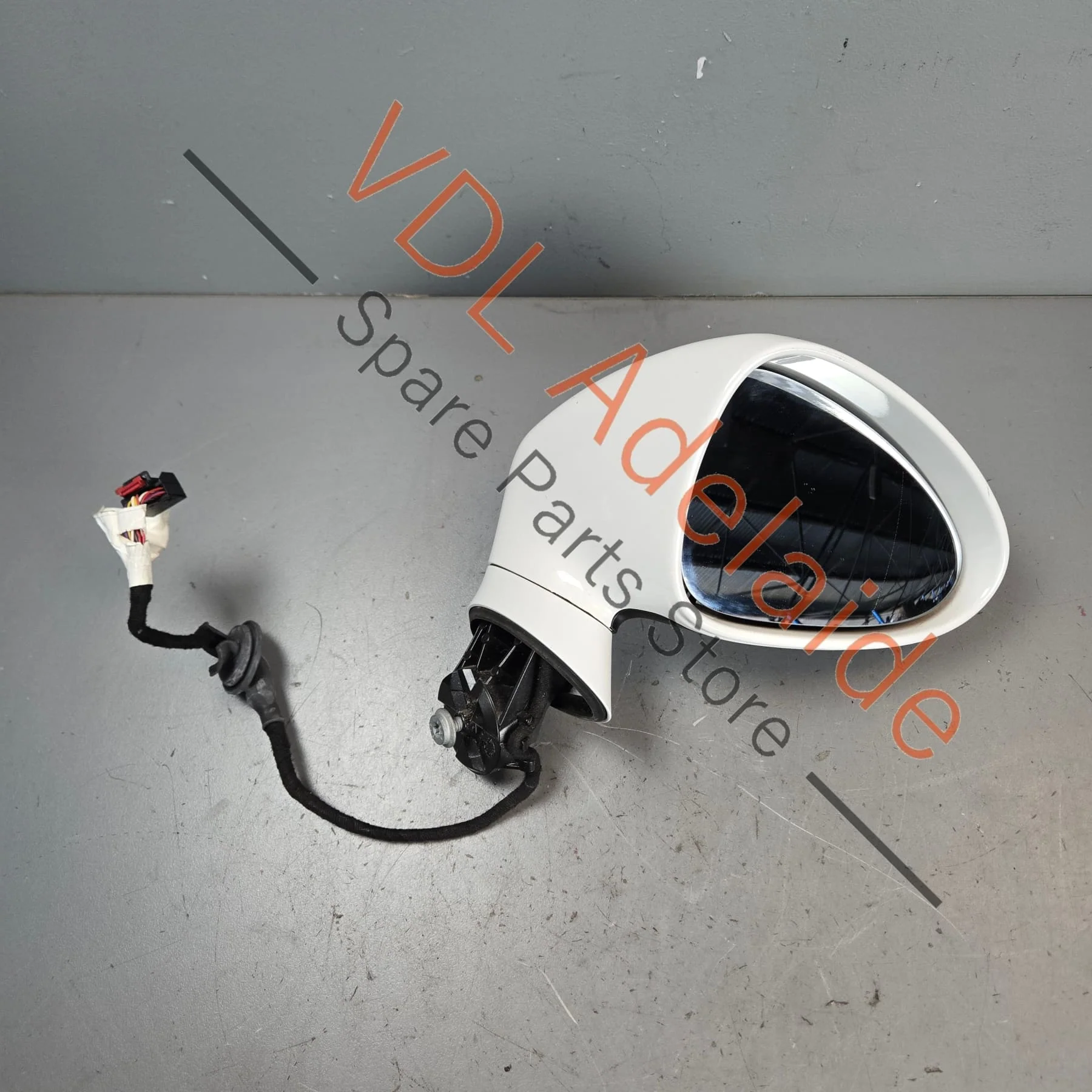 Porsche Panamera 970 Right Side Mirror Power Folding Aspherical Complete w Glass 97073122000