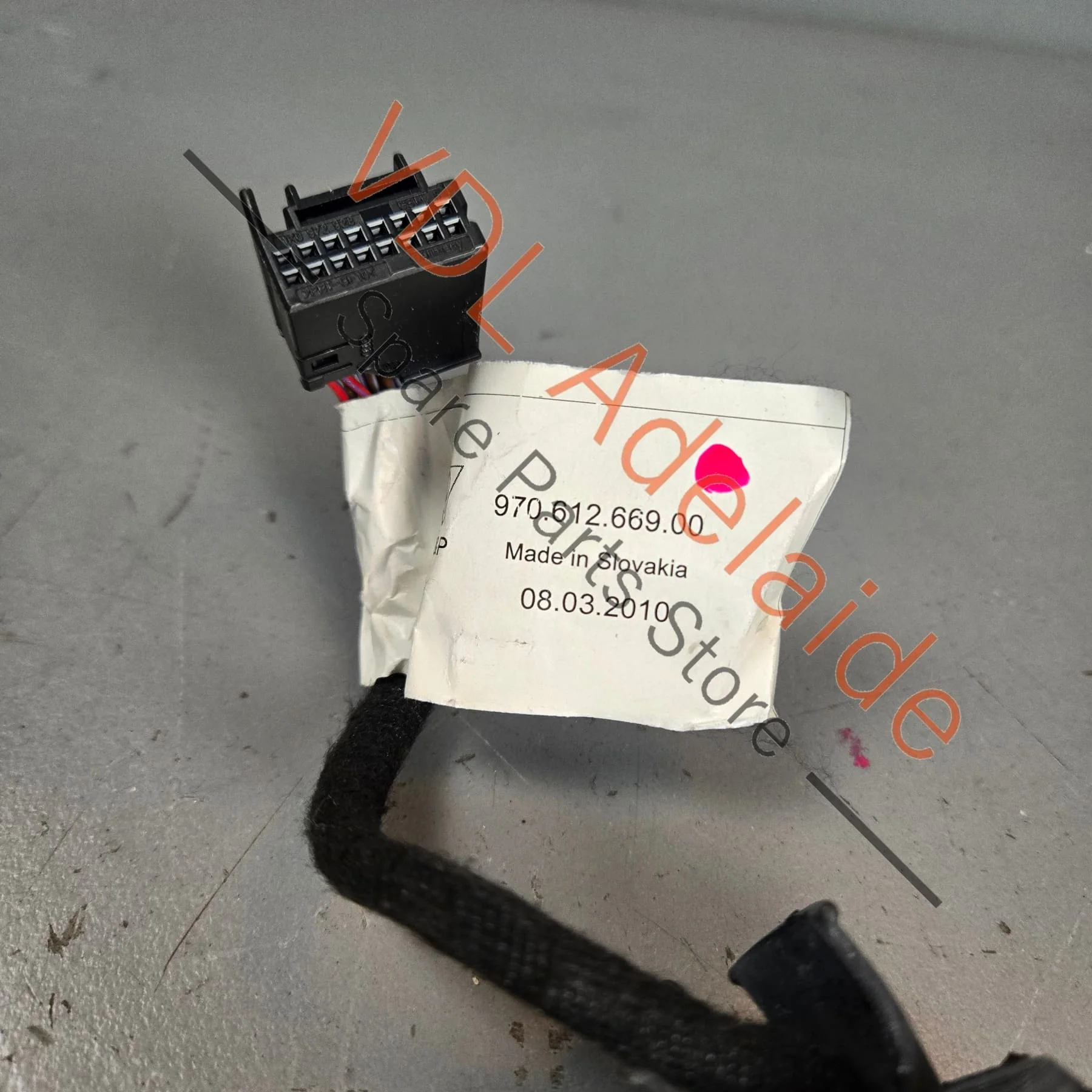 Porsche Panamera Left Side Mirror Power Folding Convex Complete w Glass 97073103702 - Image 7