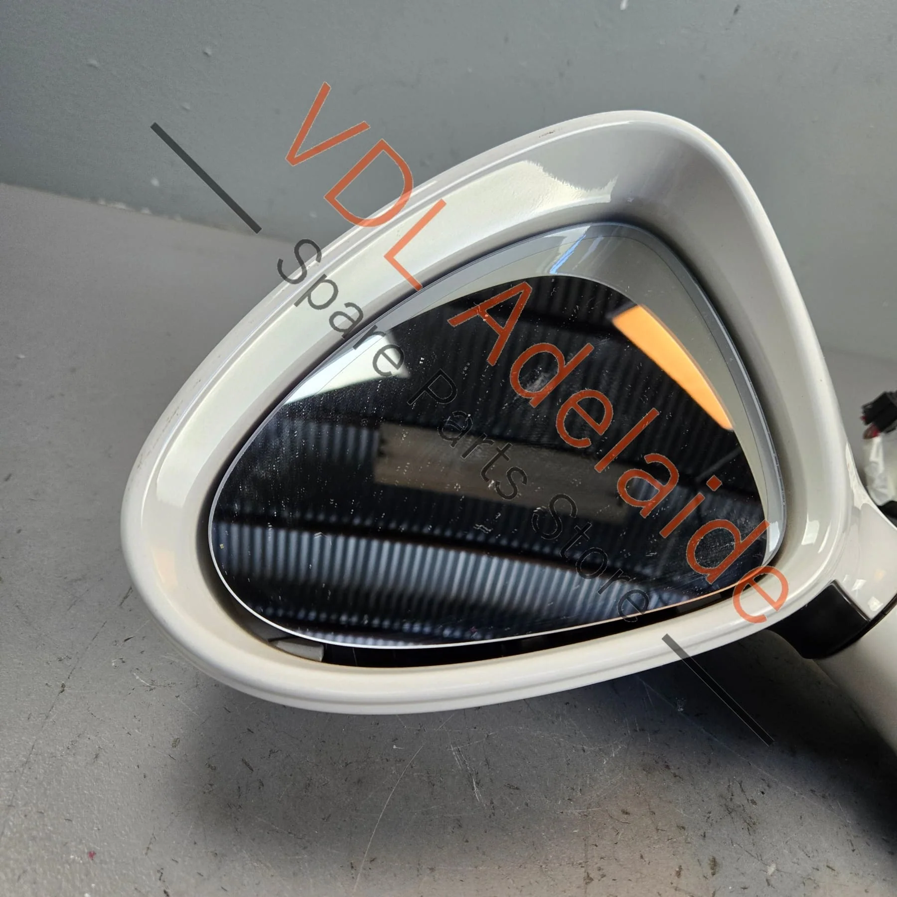 Porsche Panamera Left Side Mirror Power Folding Convex Complete w Glass 97073103702 - Image 8