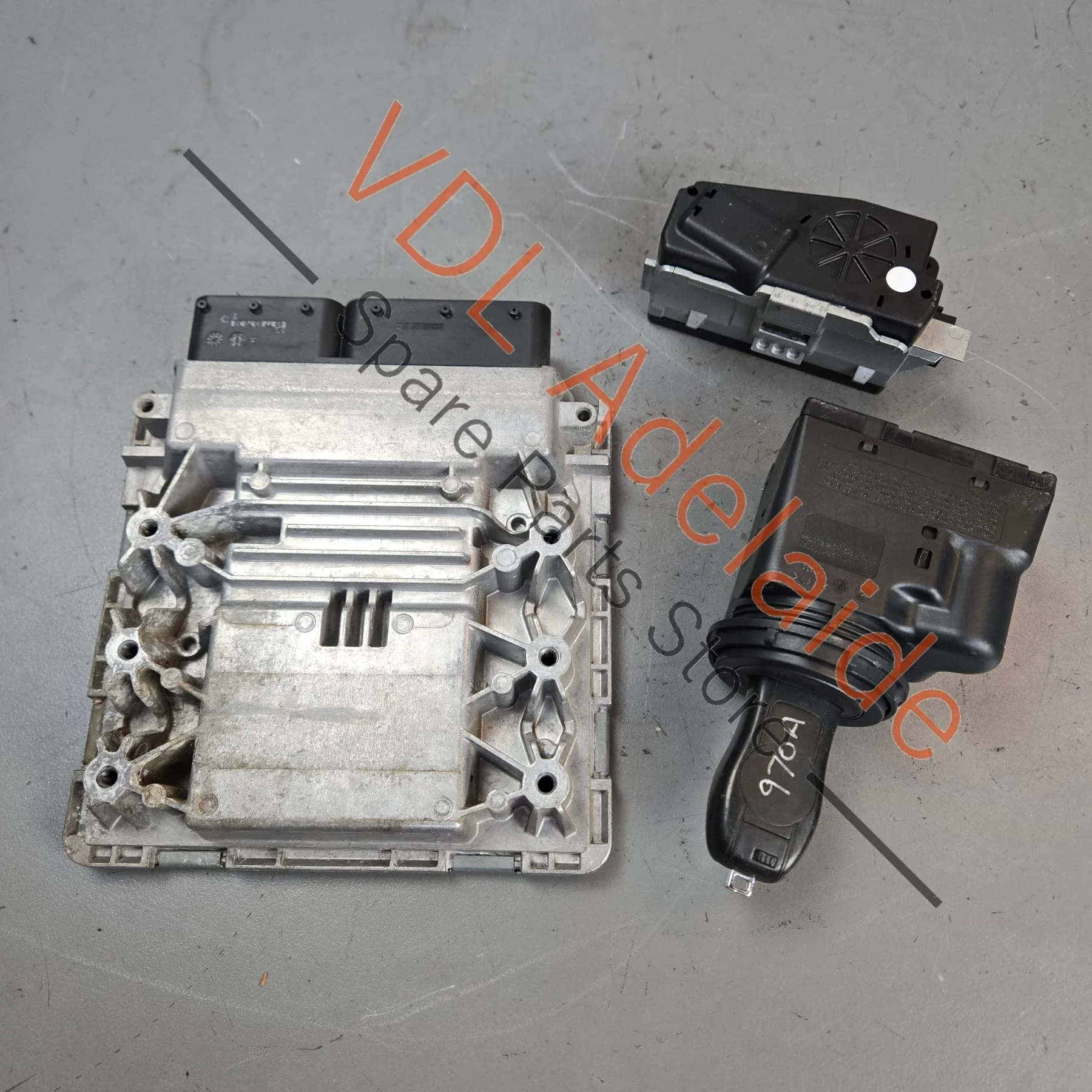 Porsche Panamera 970 4.8L DME ECU Kit Engine Control Module BCM Key Set 97061860103 - Image 2