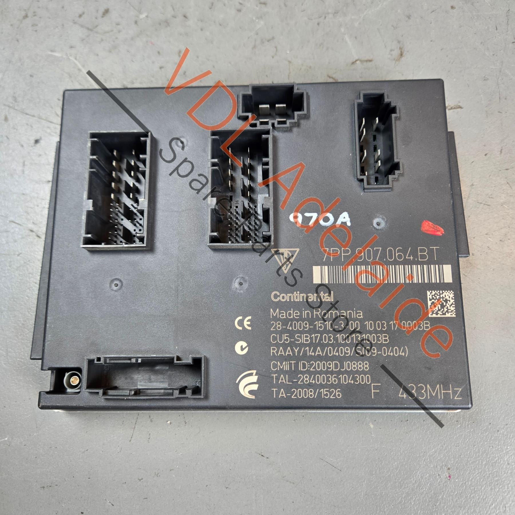 Porsche Panamera 970 4.8L DME ECU Kit Engine Control Module BCM Key Set 97061860103 - Image 3