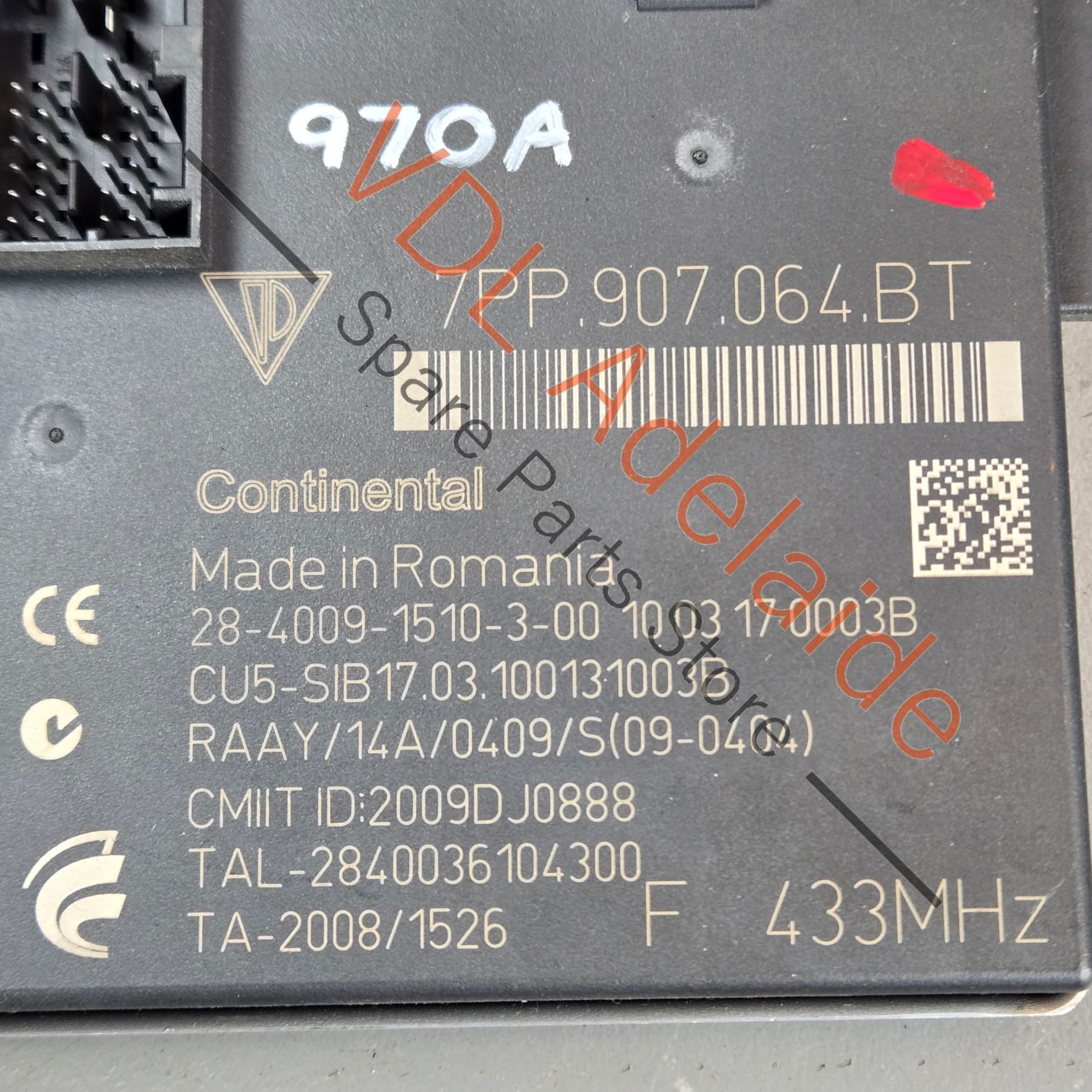 Porsche Panamera 970 4.8L DME ECU Kit Engine Control Module BCM Key Set 97061860103 - Image 5
