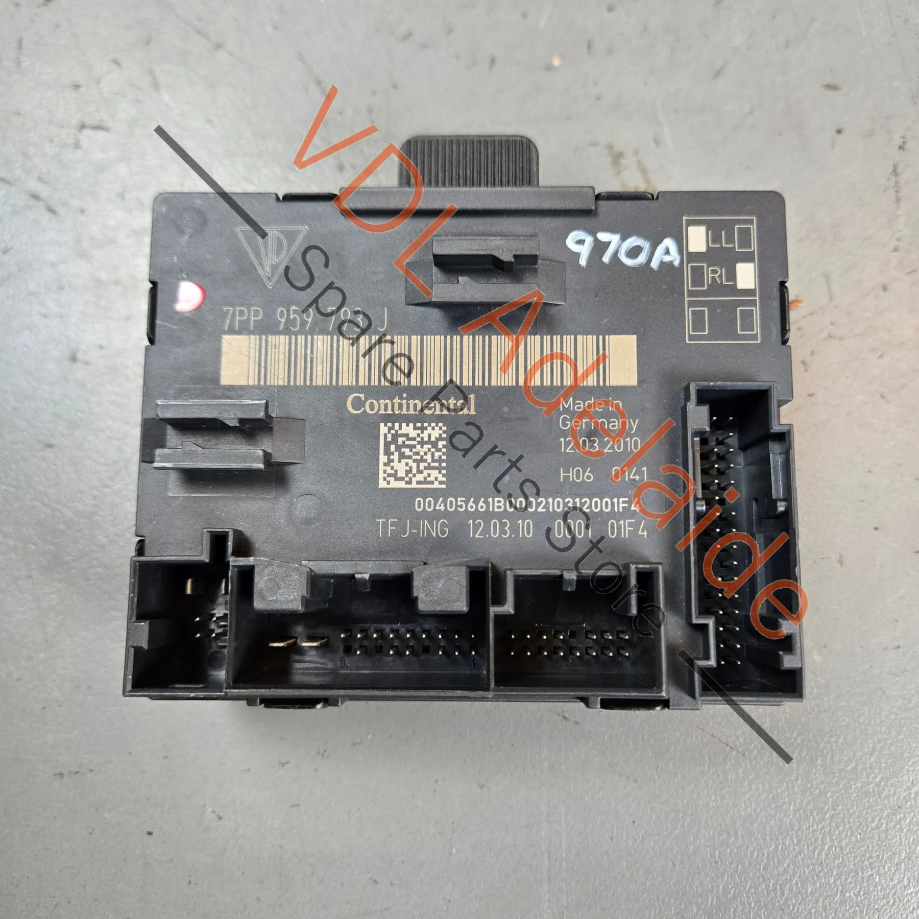 Porsche Panamera Driver Front Door Control Module 7PP959793J 7PP959793R