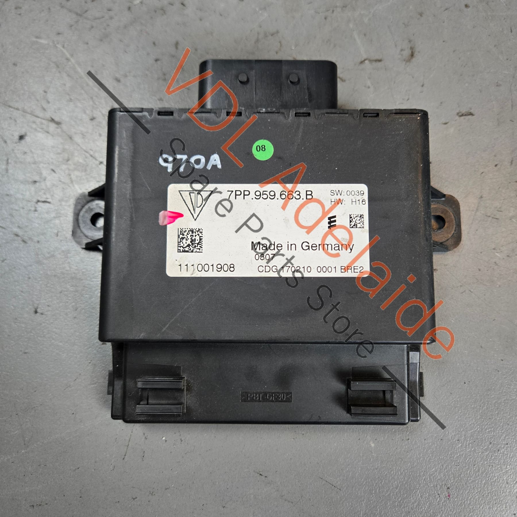 Porsche Voltage Stabiliser 7PP959663F 7PP959663B