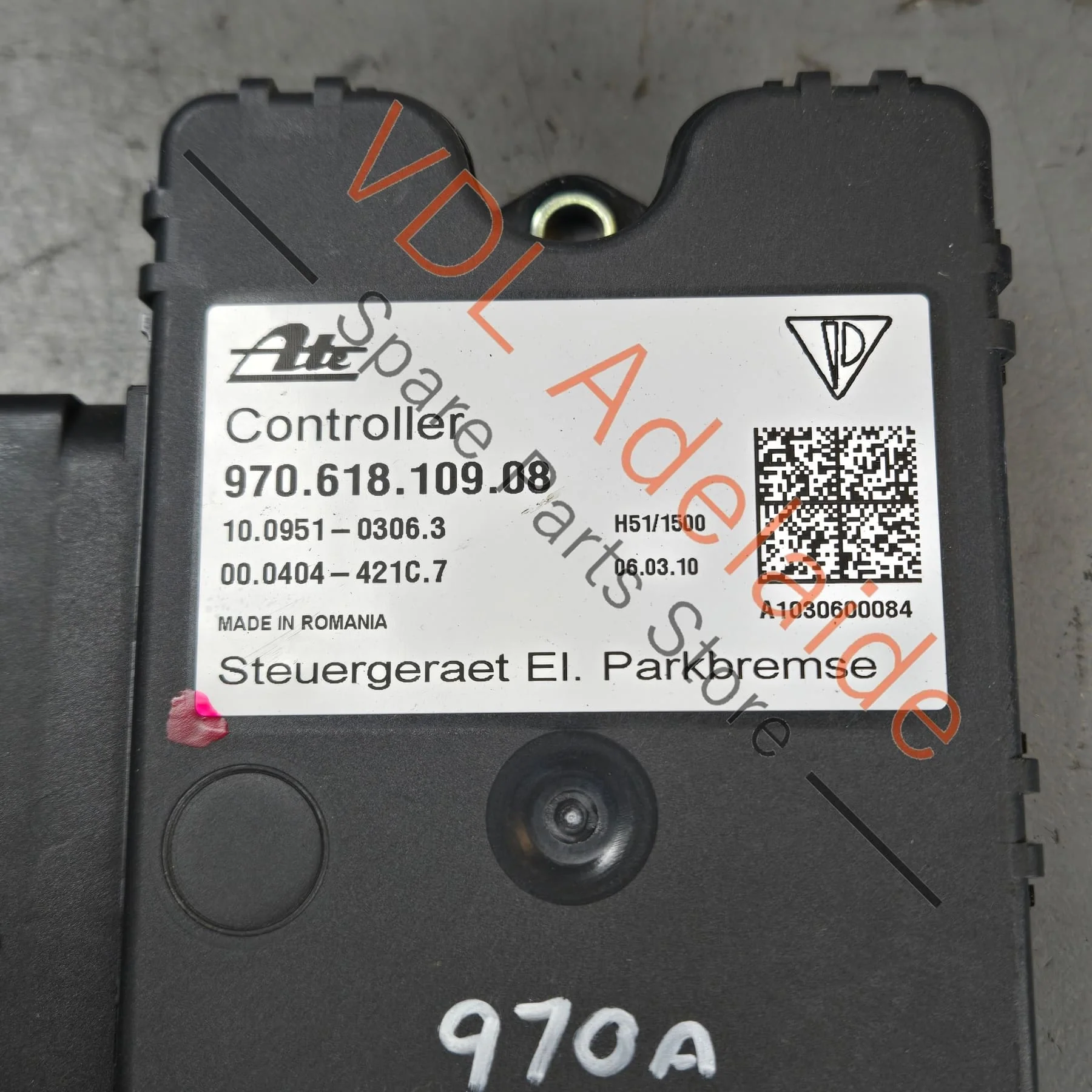 Porsche Panamera Park Brake Control Module 97061810910 97061810908 - Image 4