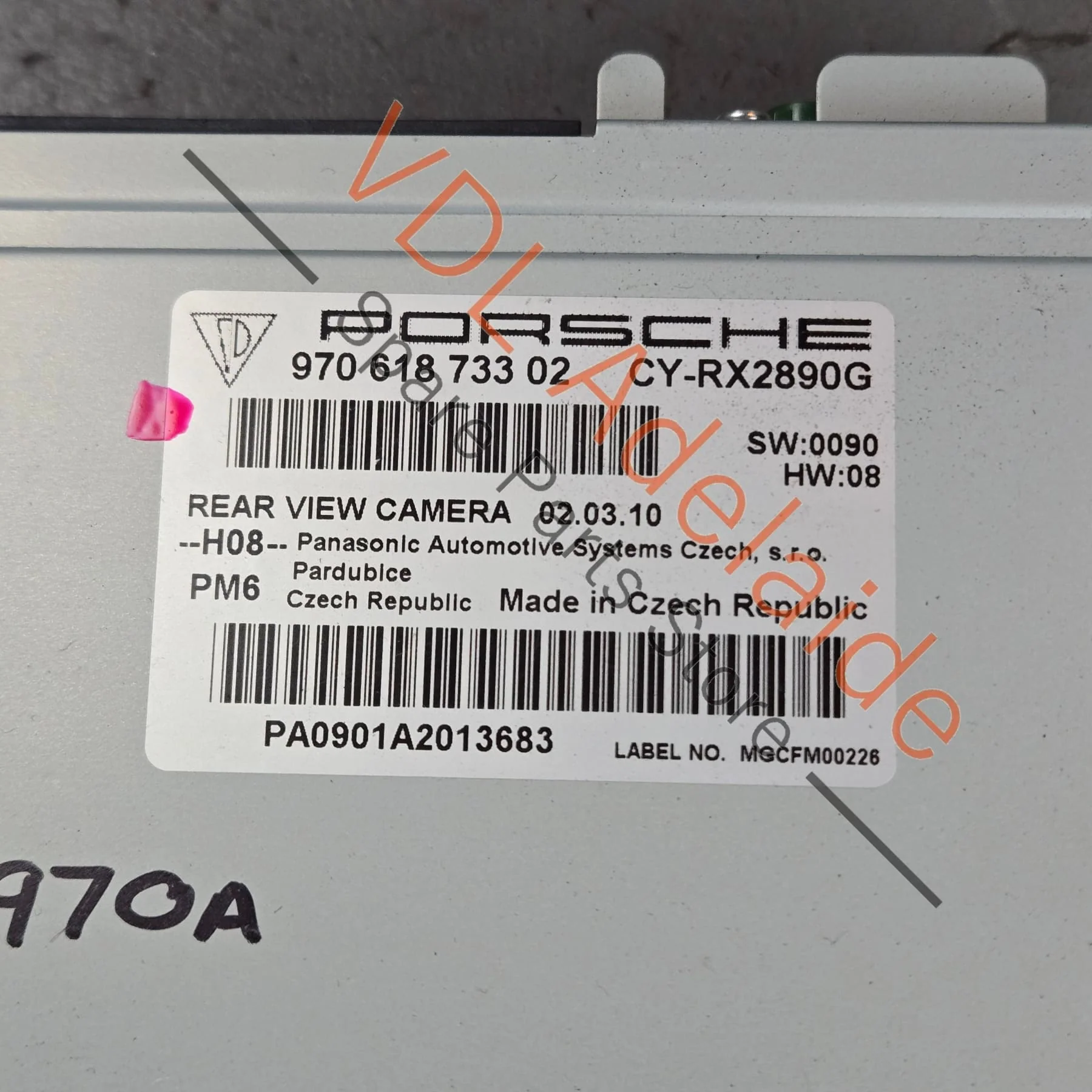 Porsche Panamera 970 Reverse Camera Module 97061873302 - Image 4