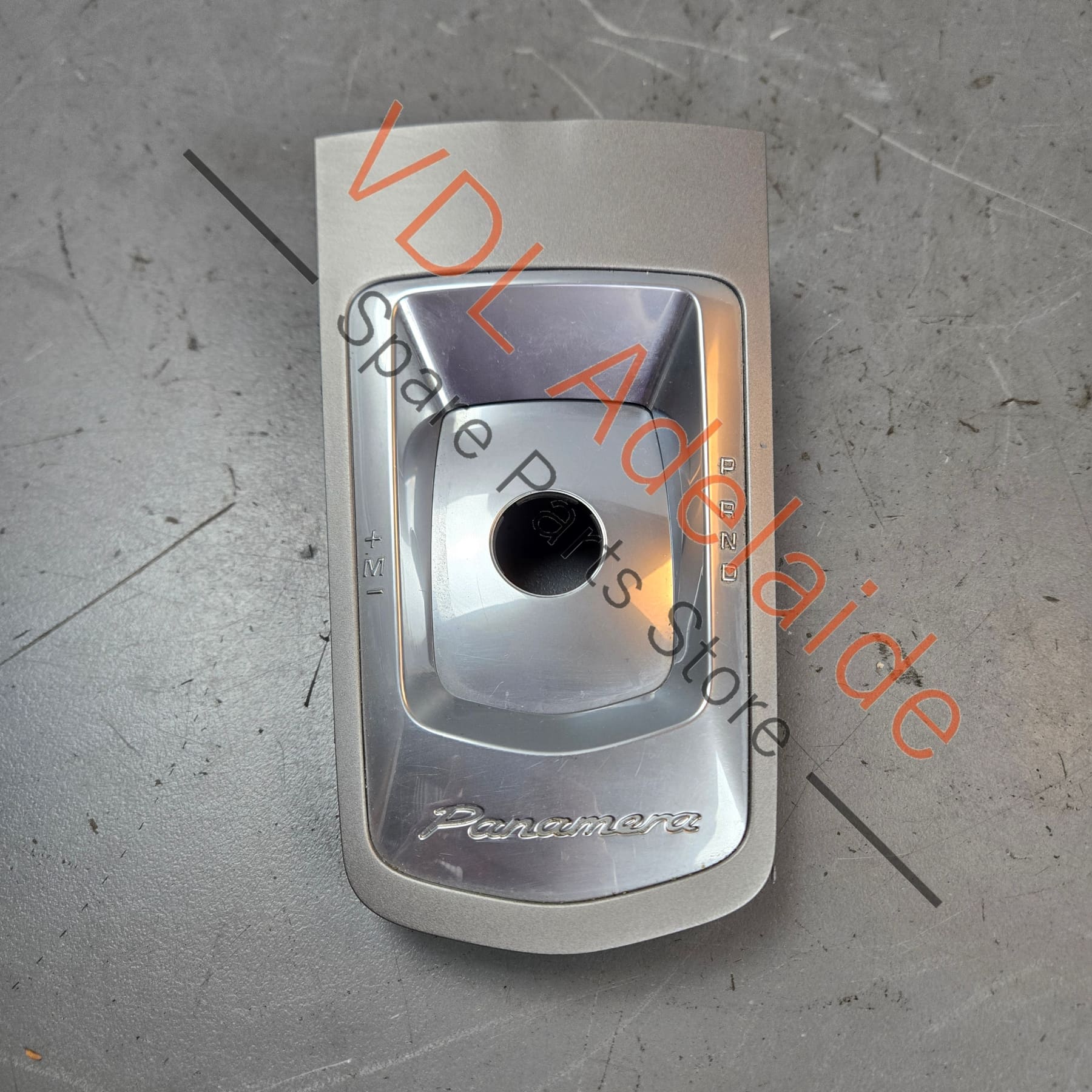 Porsche Panamera 970 Gear Shift Chrome Silver Cover Trim 97055316100 DMN