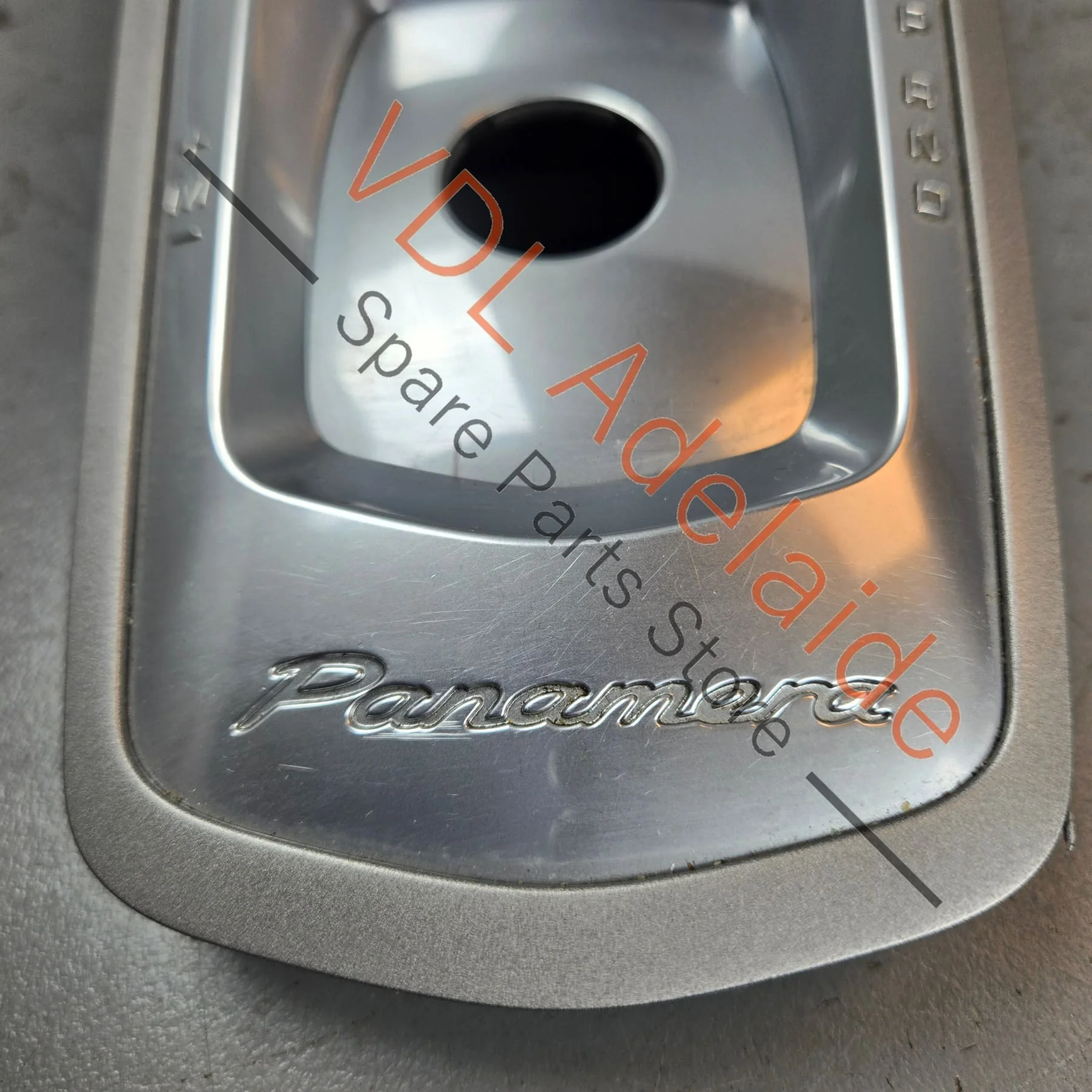 Porsche Panamera 970 Gear Shift Chrome Silver Cover Trim 97055316100 DMN - Image 3