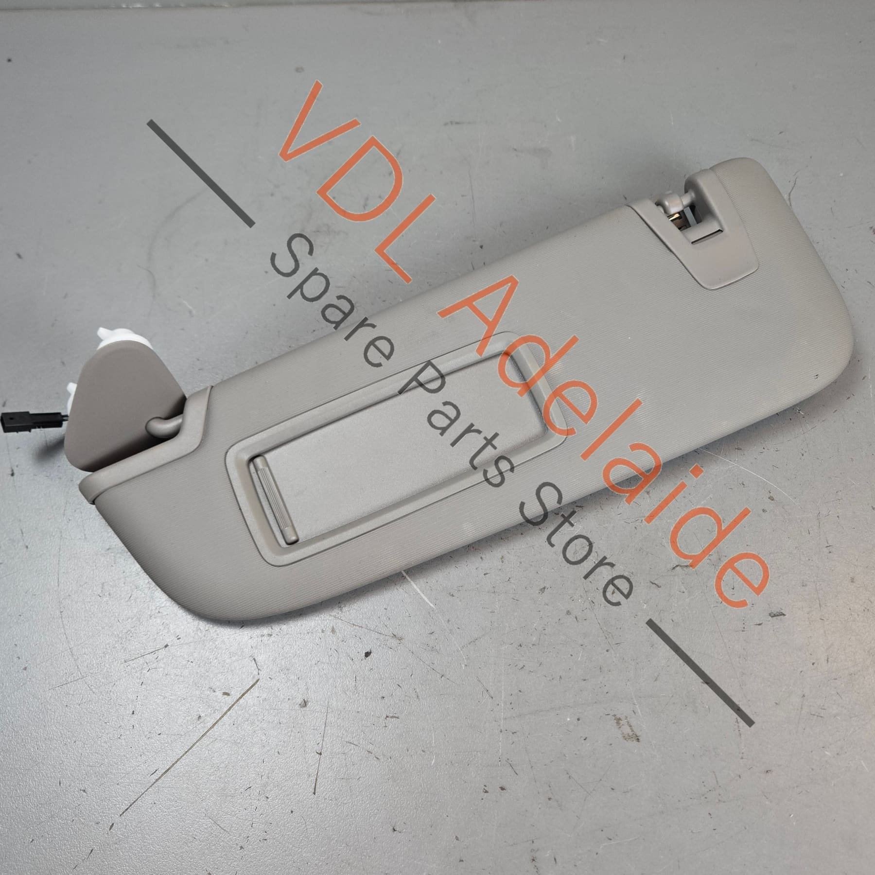 Porsche Panamera 970 Left Sun Visor 97073103117 BA3 Platinum Grey