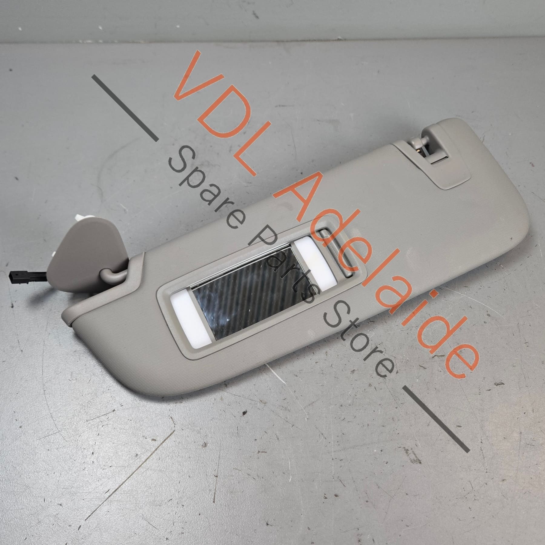 Porsche Panamera 970 Left Sun Visor 97073103117 BA3 Platinum Grey - Image 2