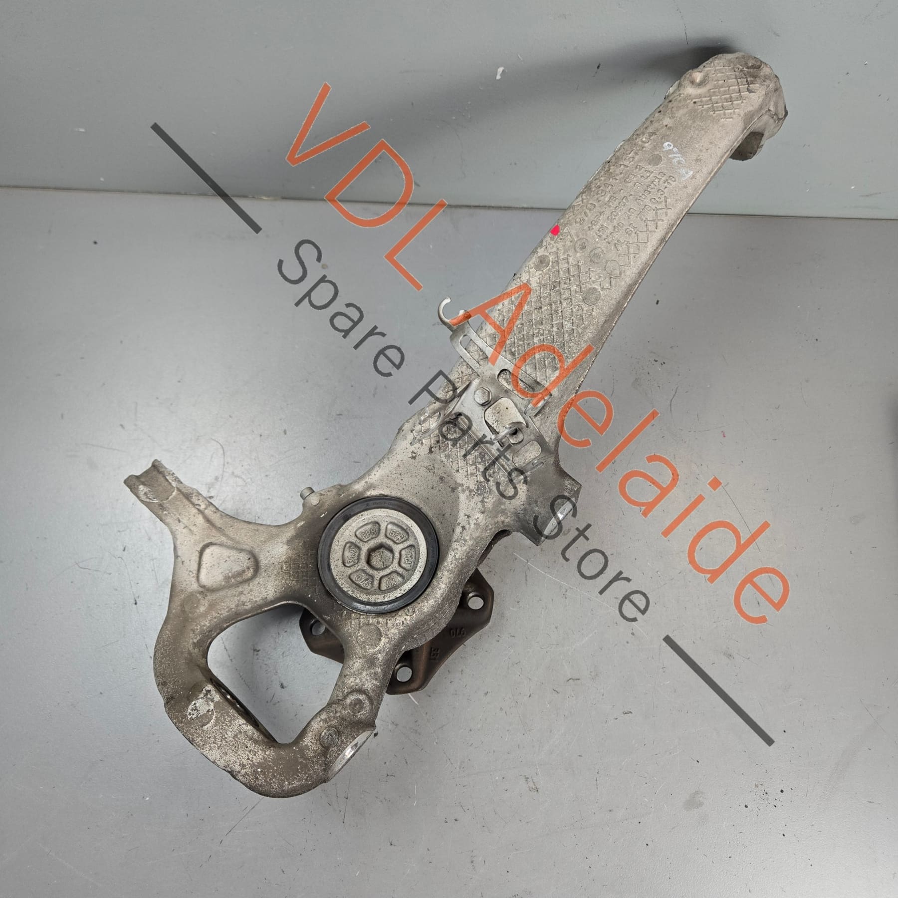 Porsche Panamera 970 Front Left Suspension Hub Bearing Housing 97034115703 97034115704 97034115705 - Image 2