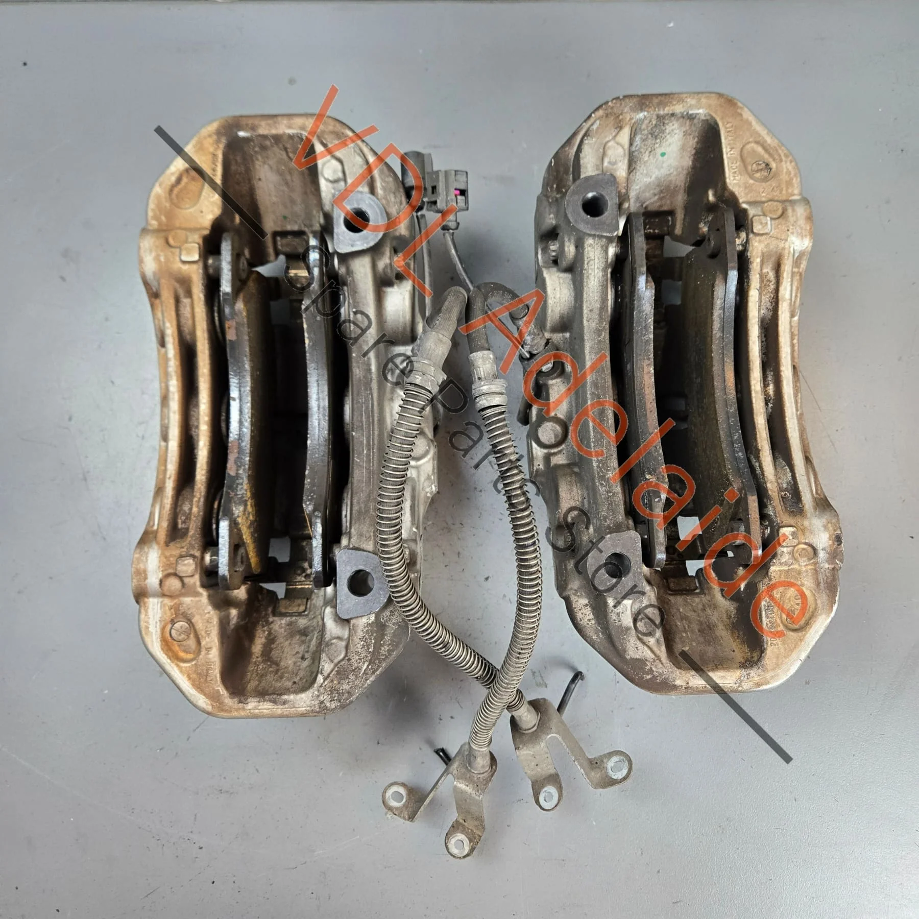 Porsche 360mm 6 Piston Brake Caliper Brembo Pair Front 7PP615149AQ, 7PP615150AQ - Image 6
