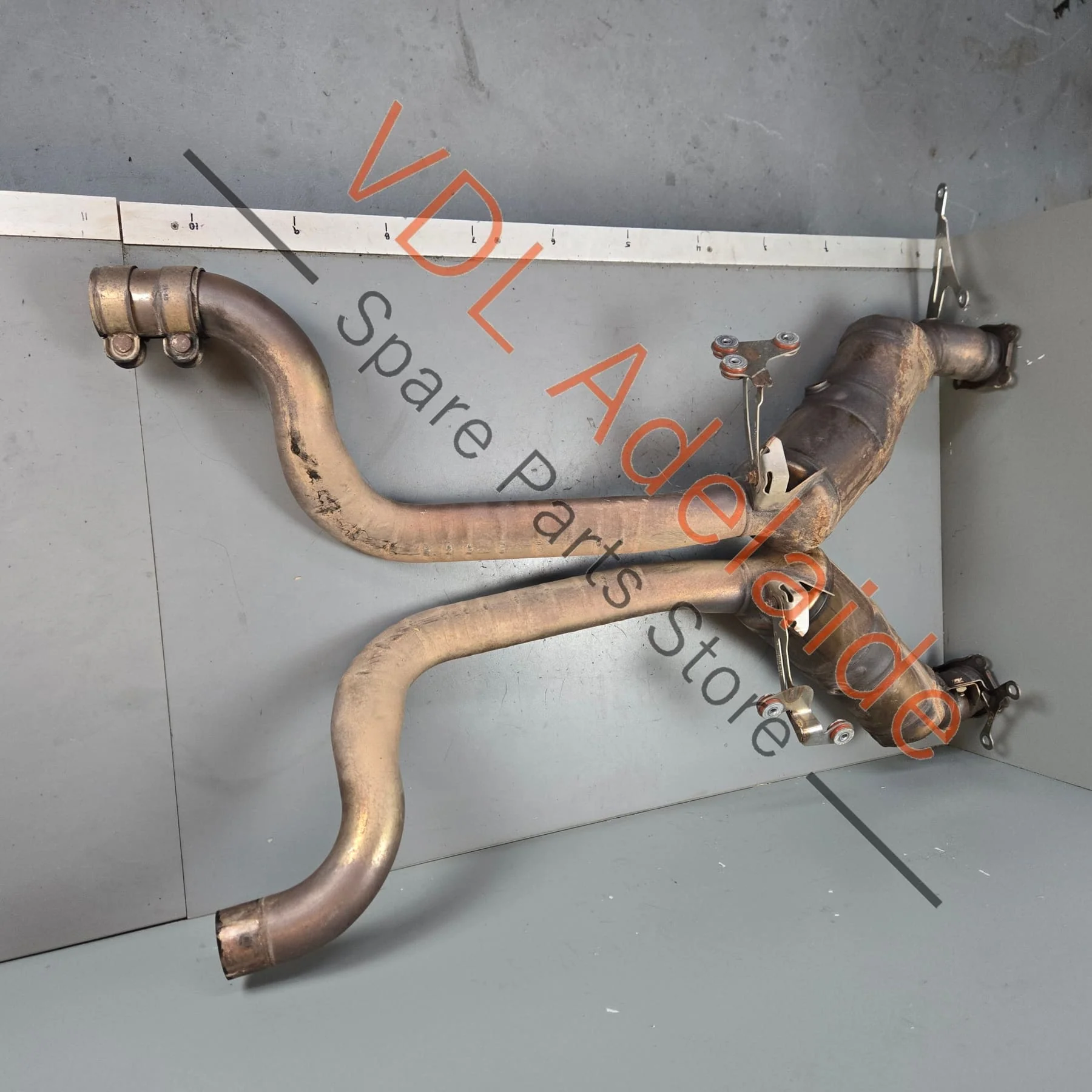 Porsche Panamera 970 V8 Catalytic Converter set 97011334907 97011335007 - Image 3